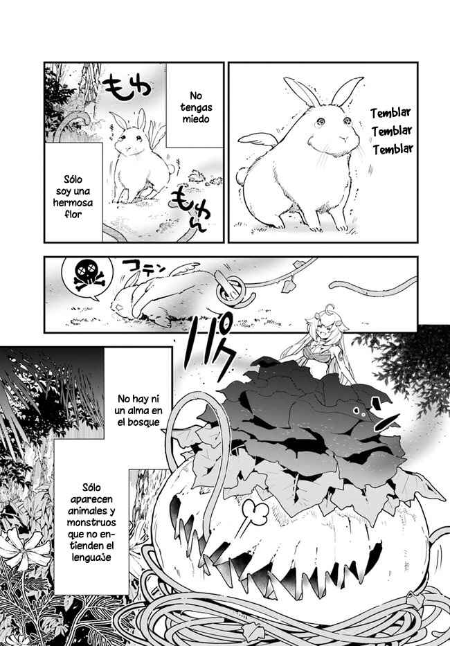 Shokubutsu Monster Musume Nikki: Seijo datta Watashi ga Uragirareta Hate ni Alraune ni Tensei Shite Shimatta node, kore kara wa Kougousei o Shinagara Shizuka ni Shokubutsu Life o Sugoshimasu Chapter 2 - Page 5