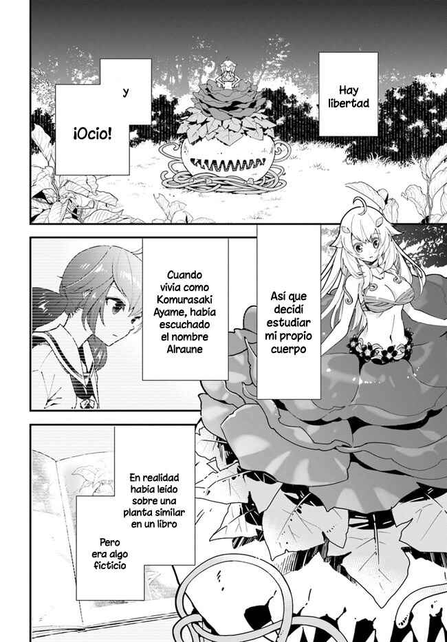 Shokubutsu Monster Musume Nikki: Seijo datta Watashi ga Uragirareta Hate ni Alraune ni Tensei Shite Shimatta node, kore kara wa Kougousei o Shinagara Shizuka ni Shokubutsu Life o Sugoshimasu Chapter 2 - Page 6