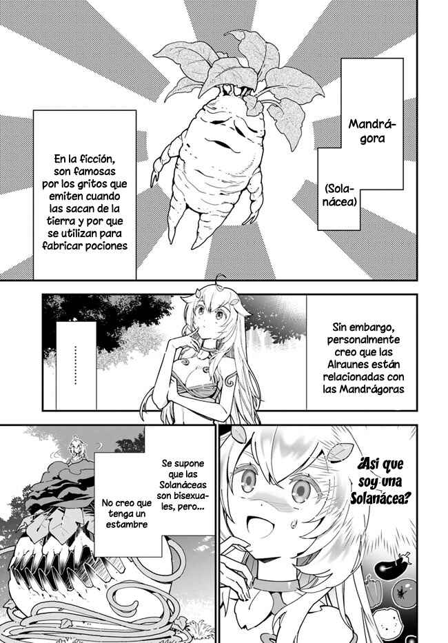 Shokubutsu Monster Musume Nikki: Seijo datta Watashi ga Uragirareta Hate ni Alraune ni Tensei Shite Shimatta node, kore kara wa Kougousei o Shinagara Shizuka ni Shokubutsu Life o Sugoshimasu Chapter 2 - Page 7