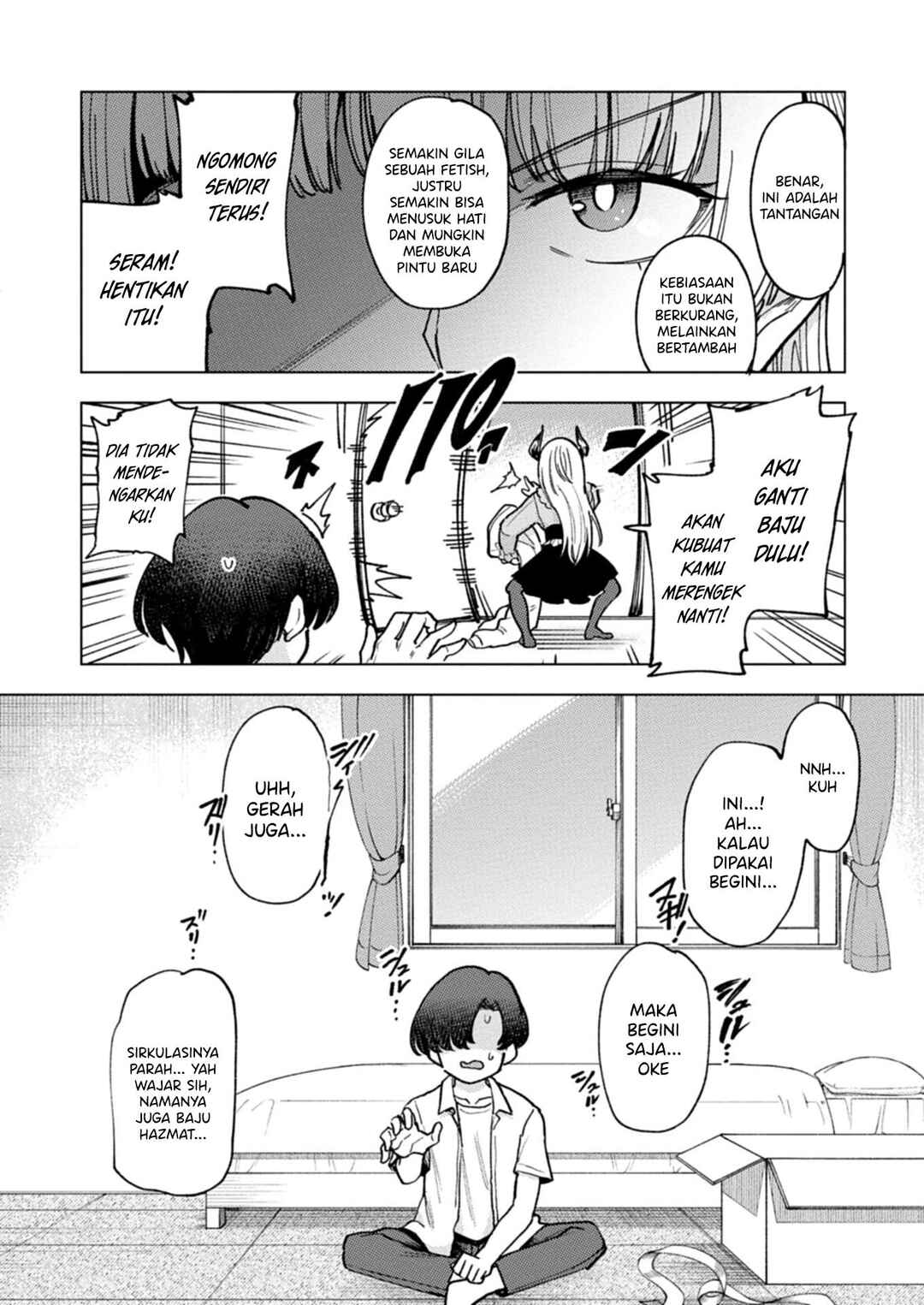 Keppeki Succubus wa ××× ga Okirai Chapter 4 - Page 9