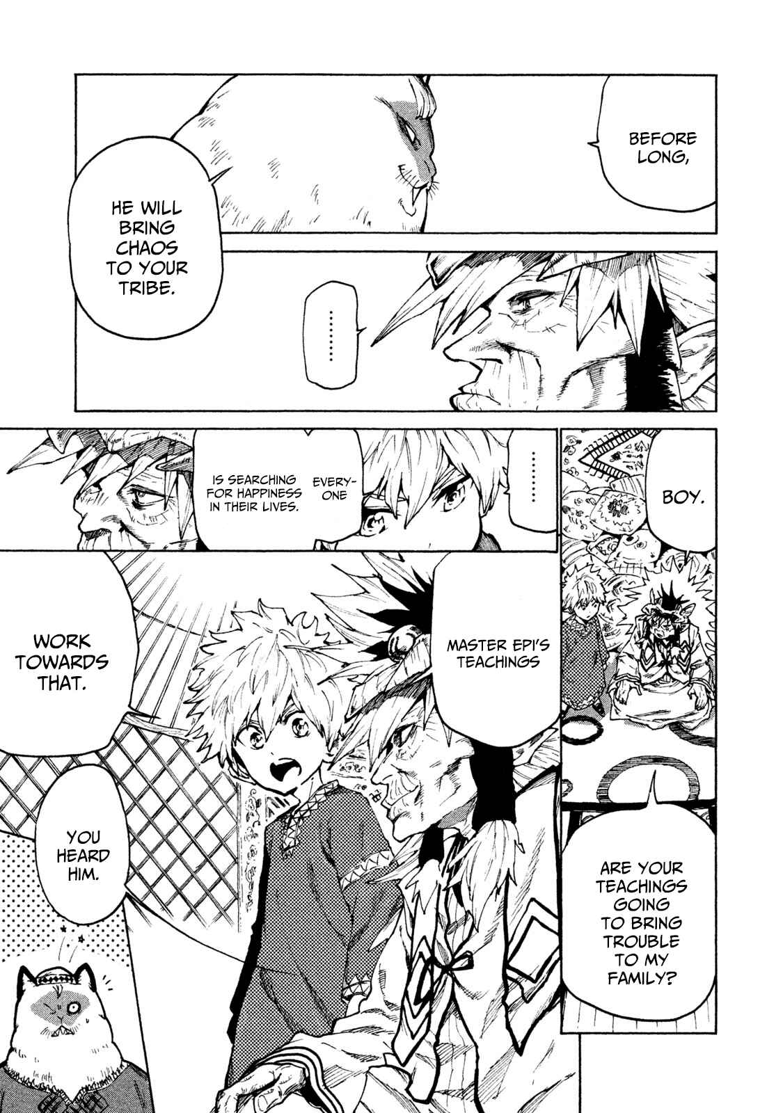 Mazumeshi Elf to Yuuboku gurashi Chapter 25 - Page 13