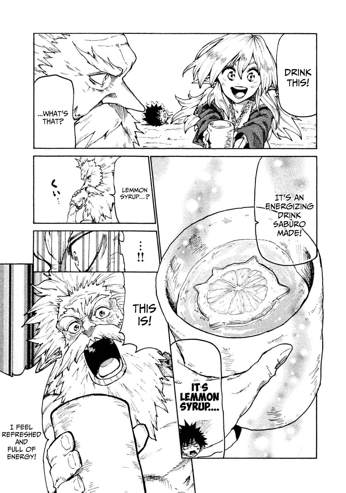 Mazumeshi Elf to Yuuboku gurashi Chapter 25 - Page 23