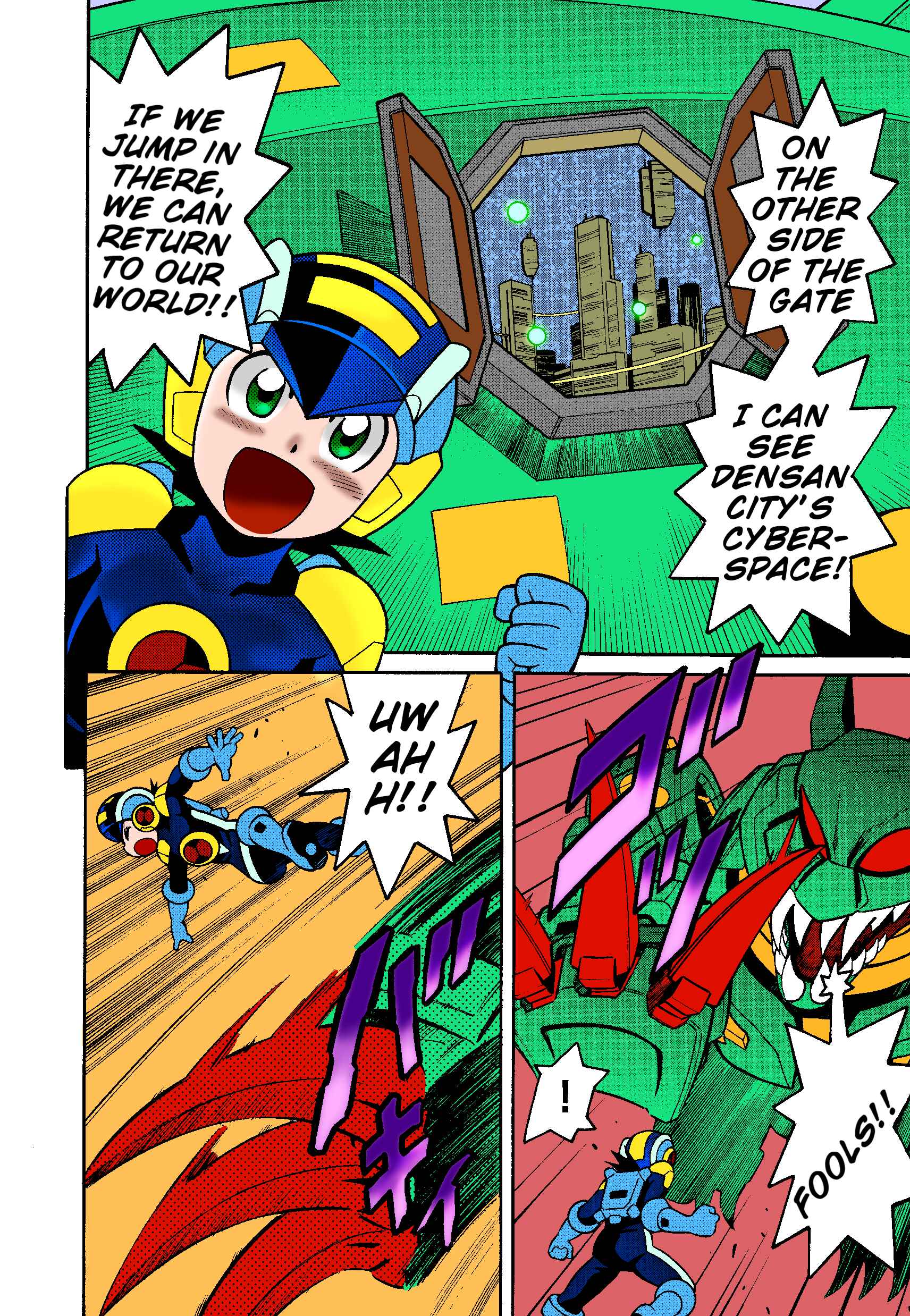 Mega Man Battle Network Chapter 70.2 - Page 10