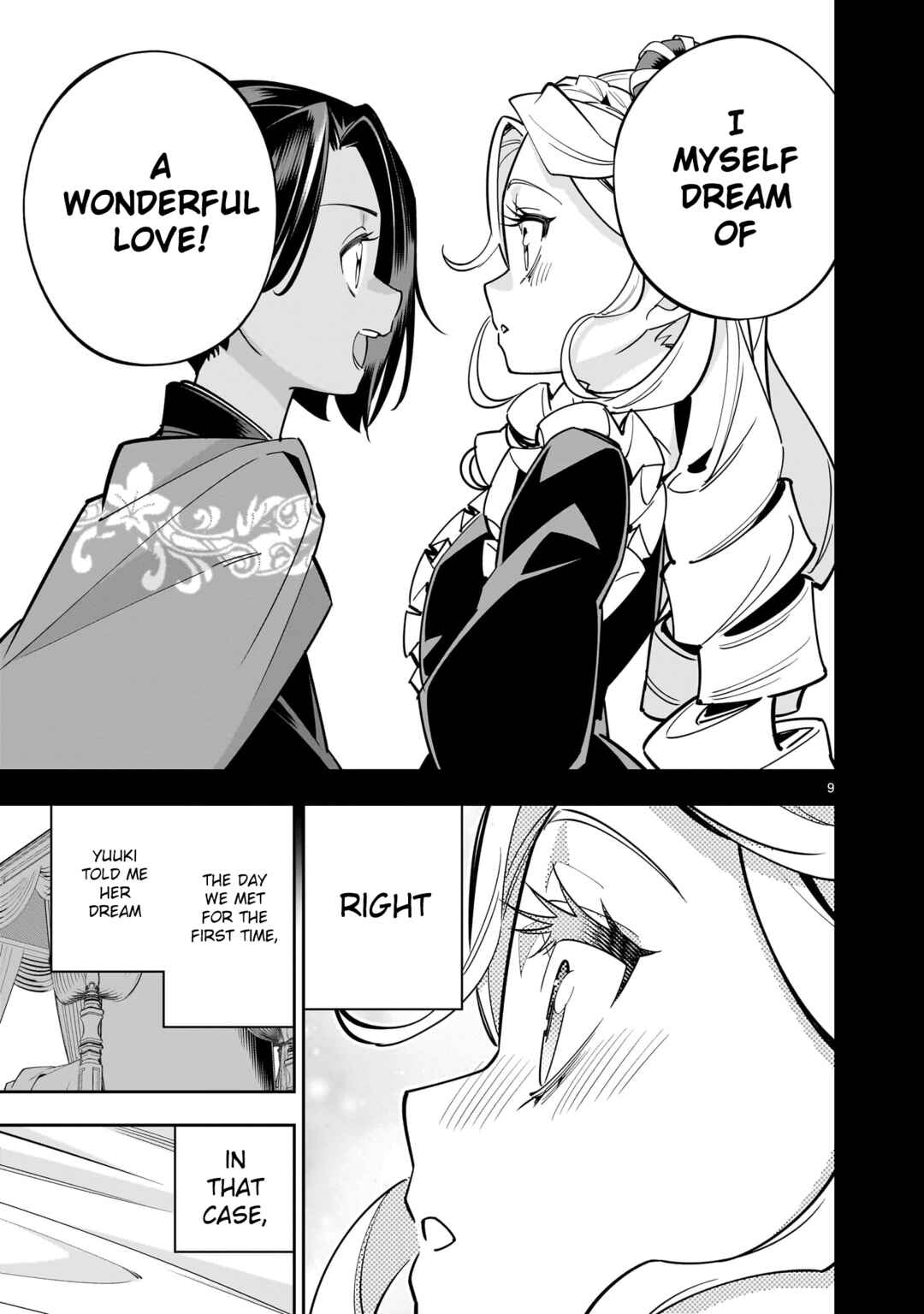 Shinimodori Oujo wa Ikinobiru tame ni Yuri Harem o Tsukuru koto ni shita Chapter 3 - Page 9