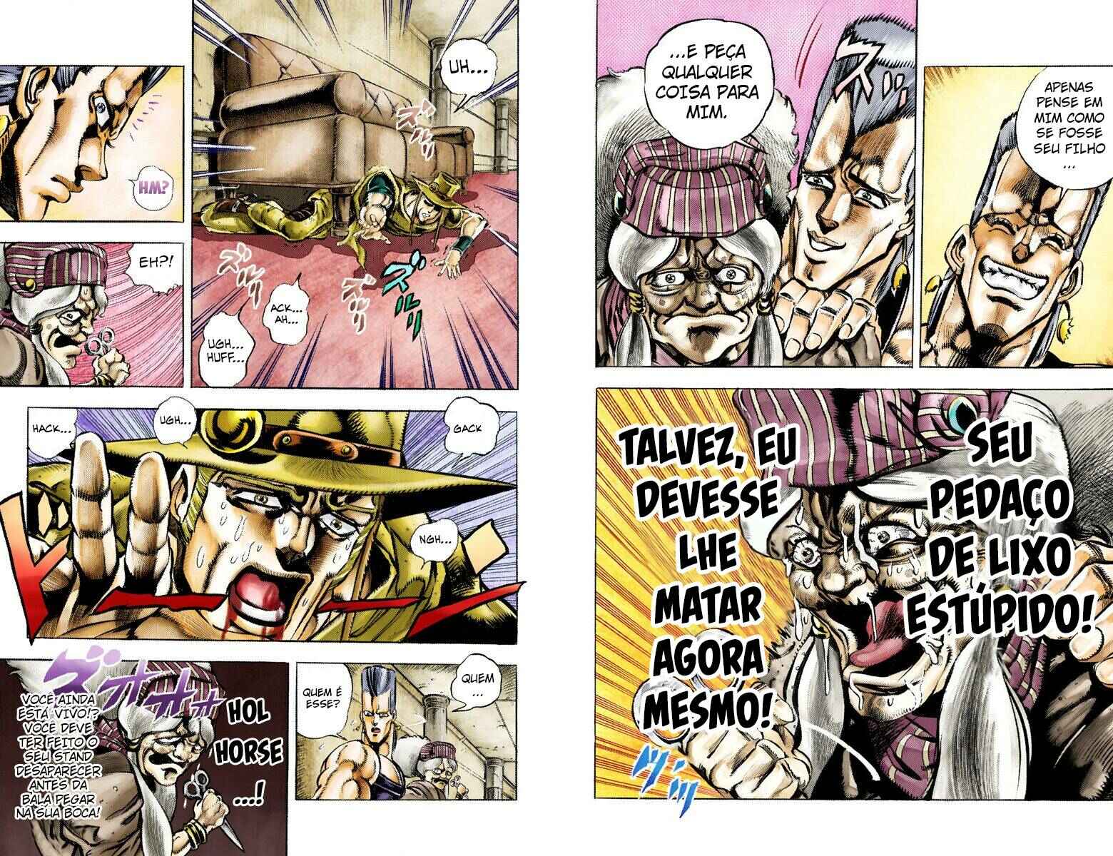 JoJo no Kimyou na Bouken: Part 3 - Stardust Crusaders Color-ban Chapter 44 - Page 7