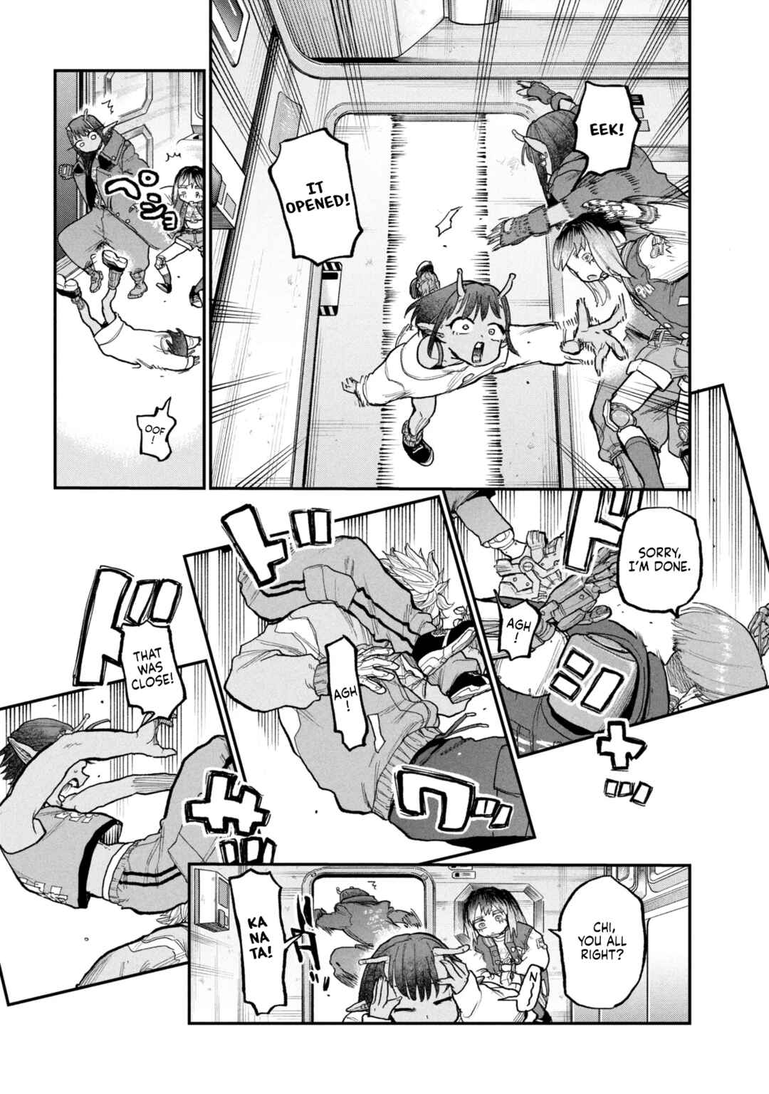 Ginga Tokkyuu: Milky☆Subway Chapter 11 - Page 18