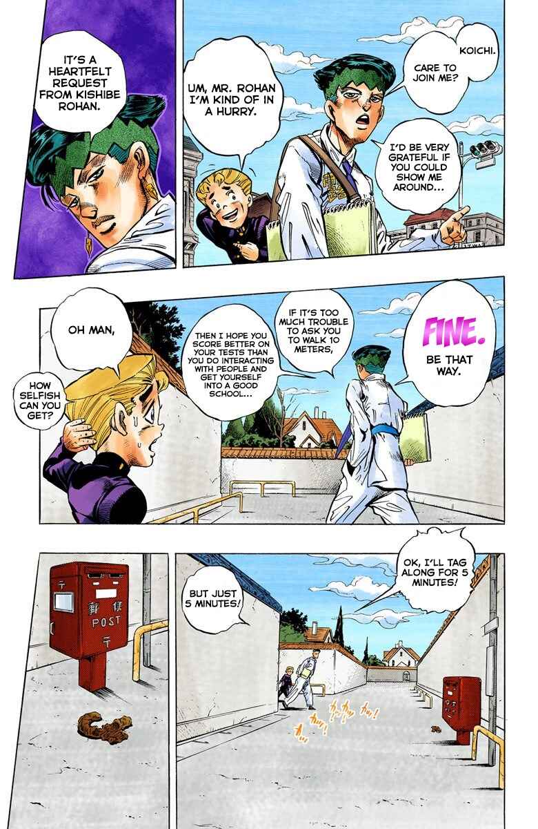 JoJo no Kimyou na Bouken: Part 4 - Diamond wa Kudakenai Color-ban Chapter 65 - Page 10