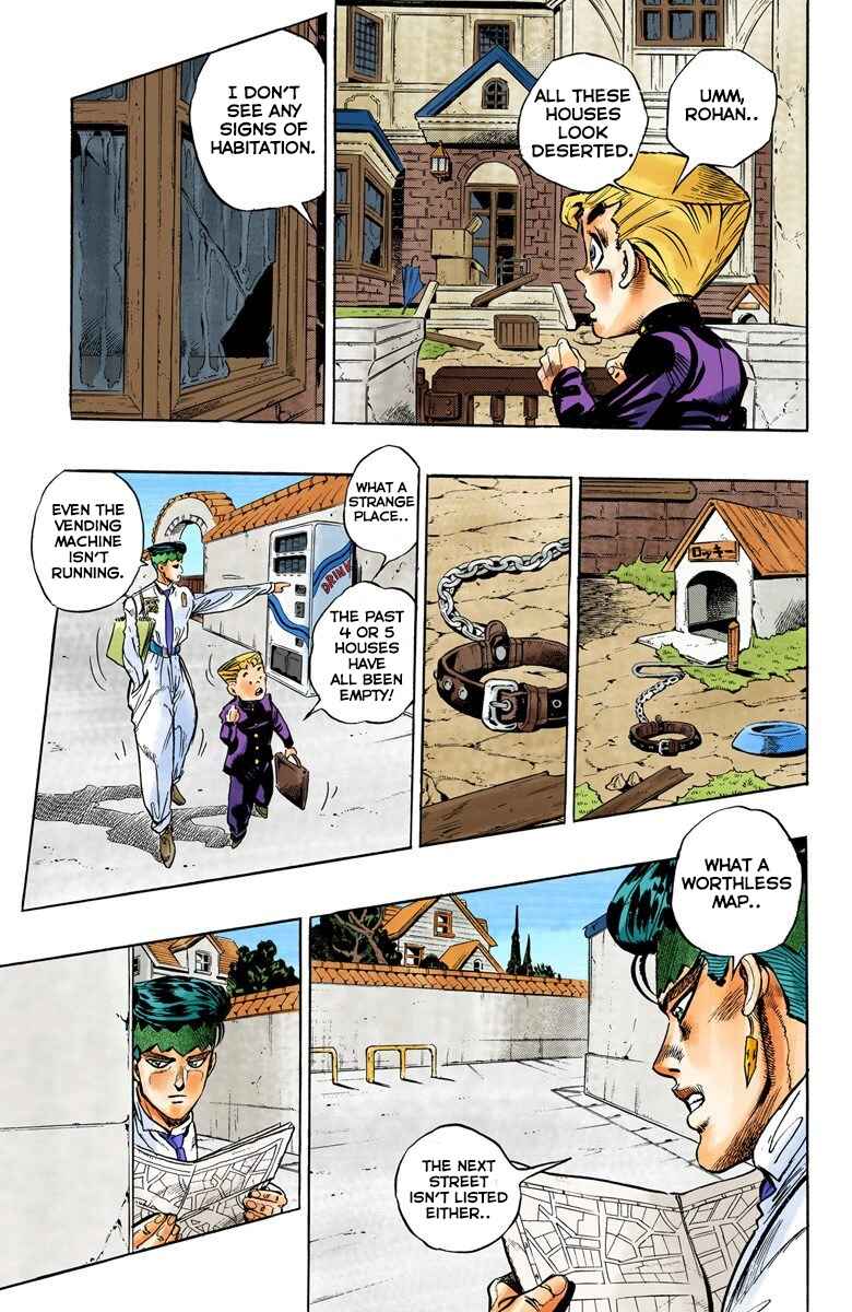 JoJo no Kimyou na Bouken: Part 4 - Diamond wa Kudakenai Color-ban Chapter 65 - Page 12