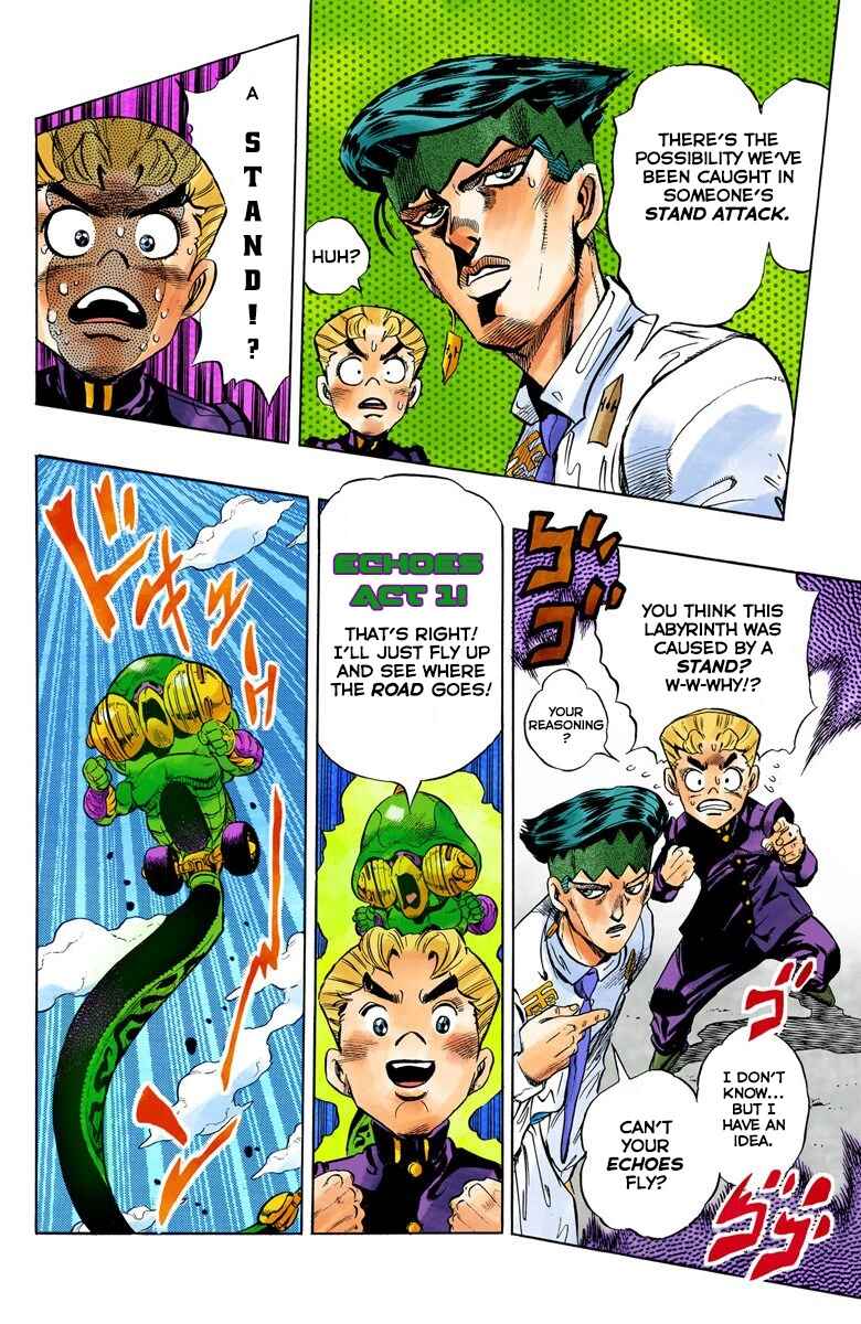 JoJo no Kimyou na Bouken: Part 4 - Diamond wa Kudakenai Color-ban Chapter 65 - Page 19