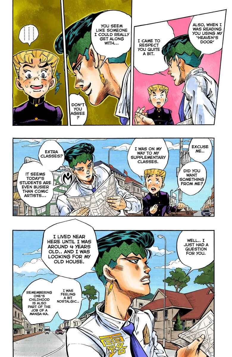 JoJo no Kimyou na Bouken: Part 4 - Diamond wa Kudakenai Color-ban Chapter 65 - Page 5