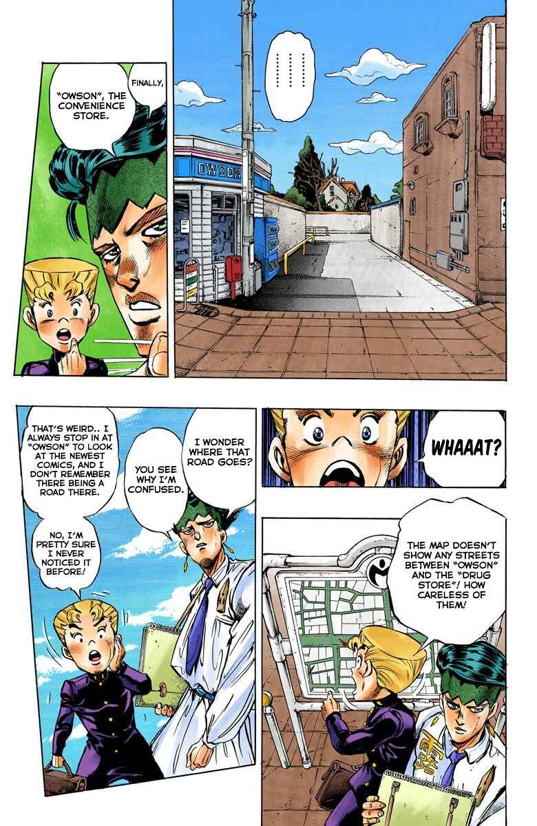 JoJo no Kimyou na Bouken: Part 4 - Diamond wa Kudakenai Color-ban Chapter 65 - Page 8