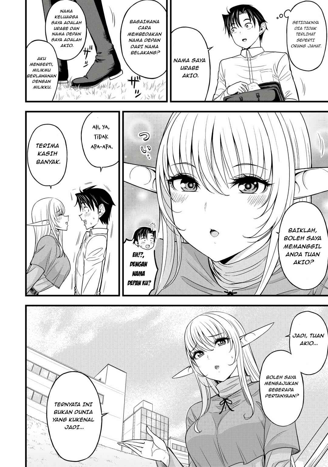 Isekai kara Elf-san ga Ochite Kita no desu ga!? Chapter 1 - Page 19