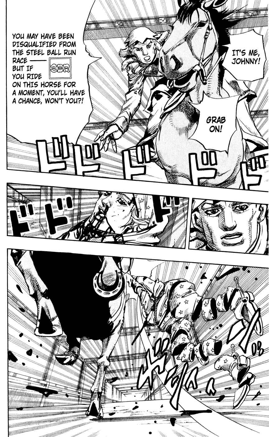 JoJo no Kimyou na Bouken: Part 7 - Steel Ball Run Chapter 95 - Page 23