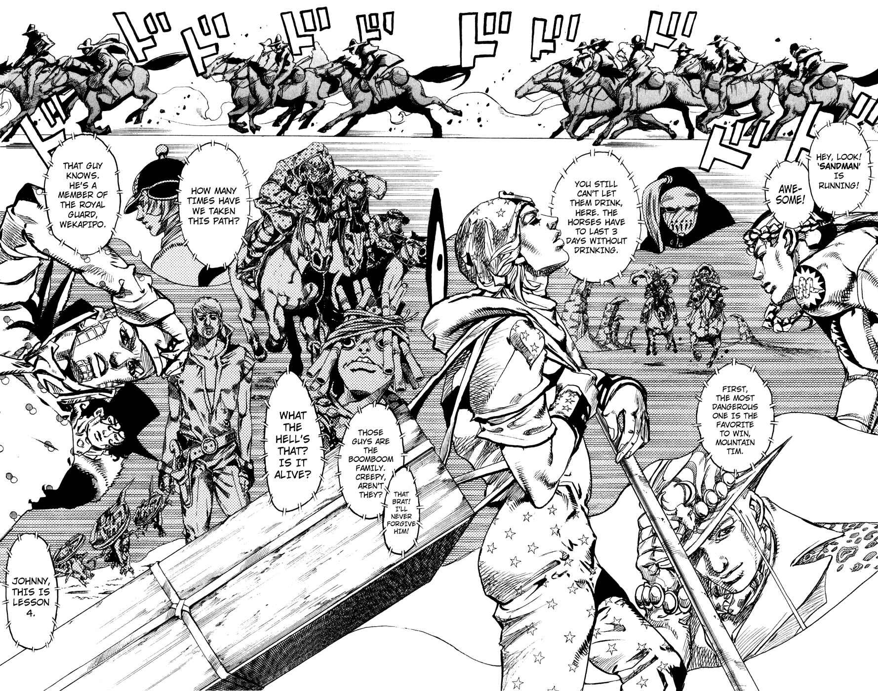 JoJo no Kimyou na Bouken: Part 7 - Steel Ball Run Chapter 95 - Page 38