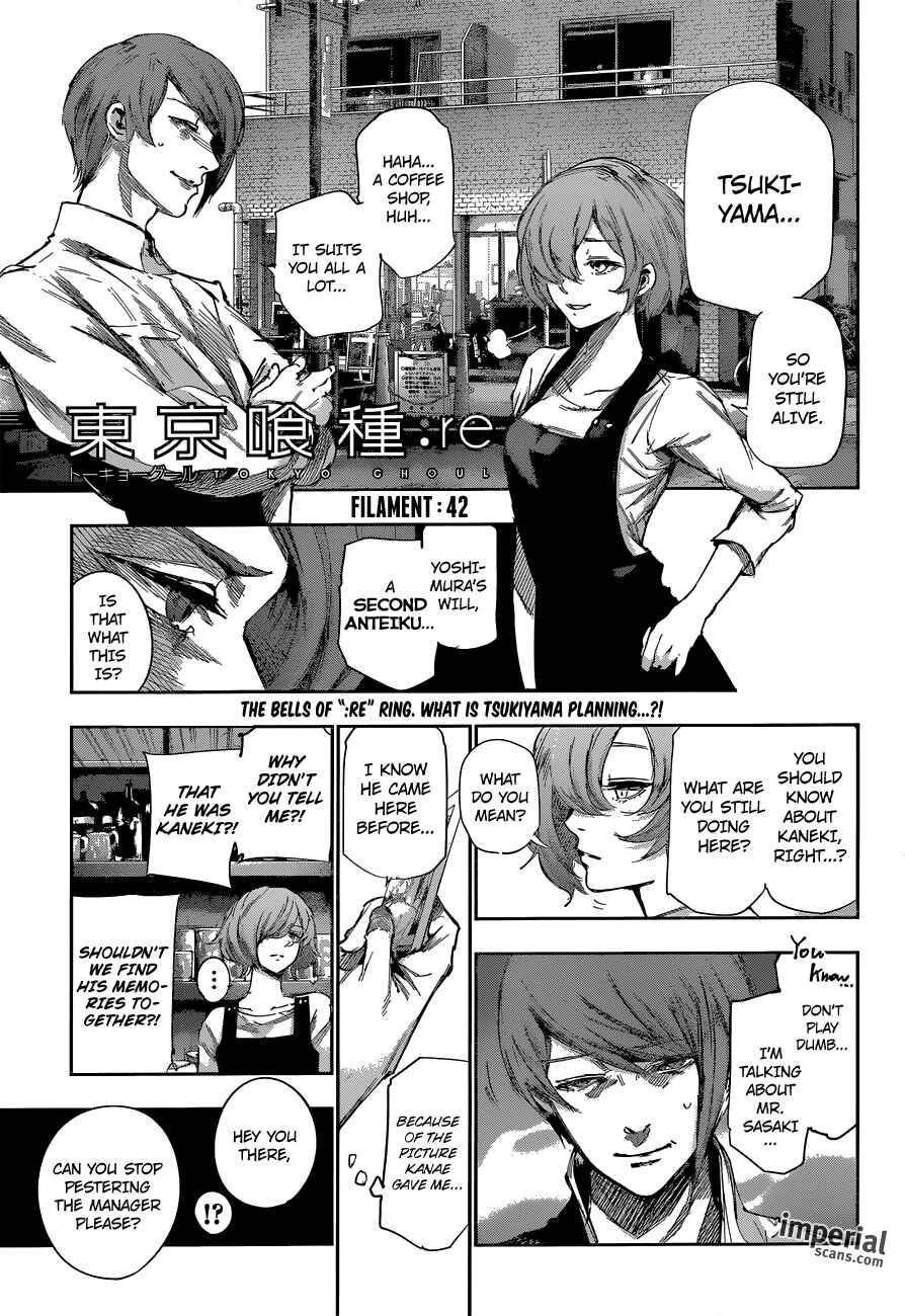Tokyo Ghoul:re Chapter 42 - Page 1