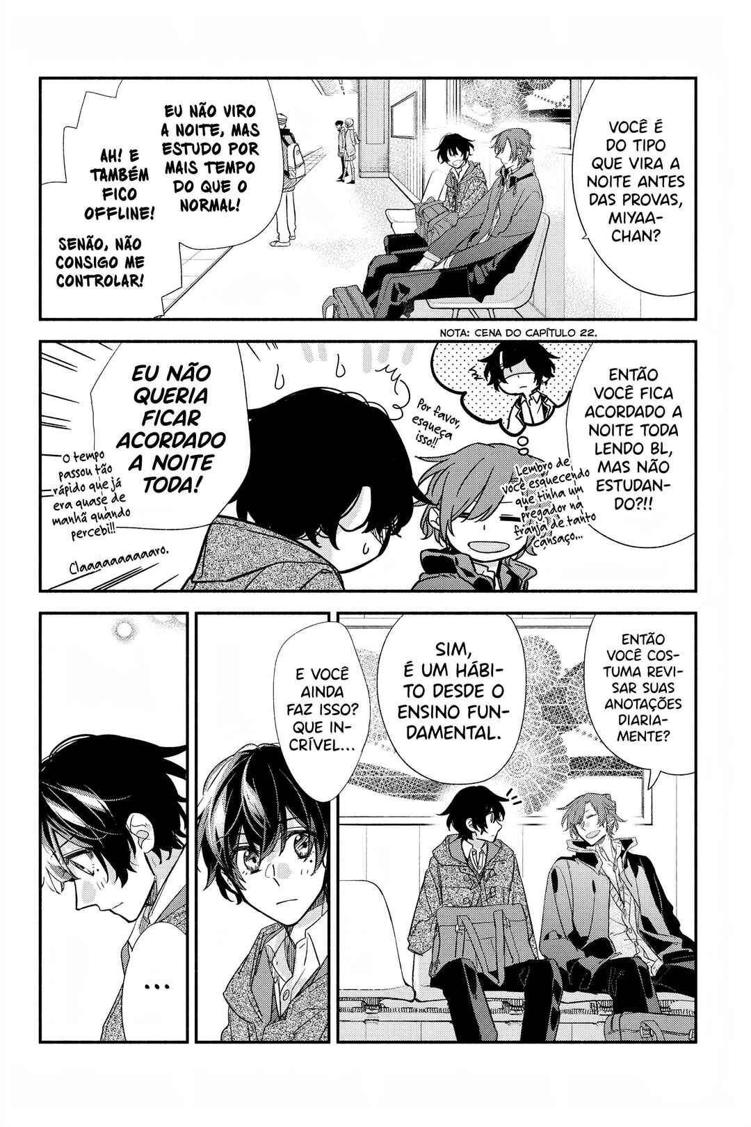 Sasaki to Miyano Chapter 27.5 - Page 5