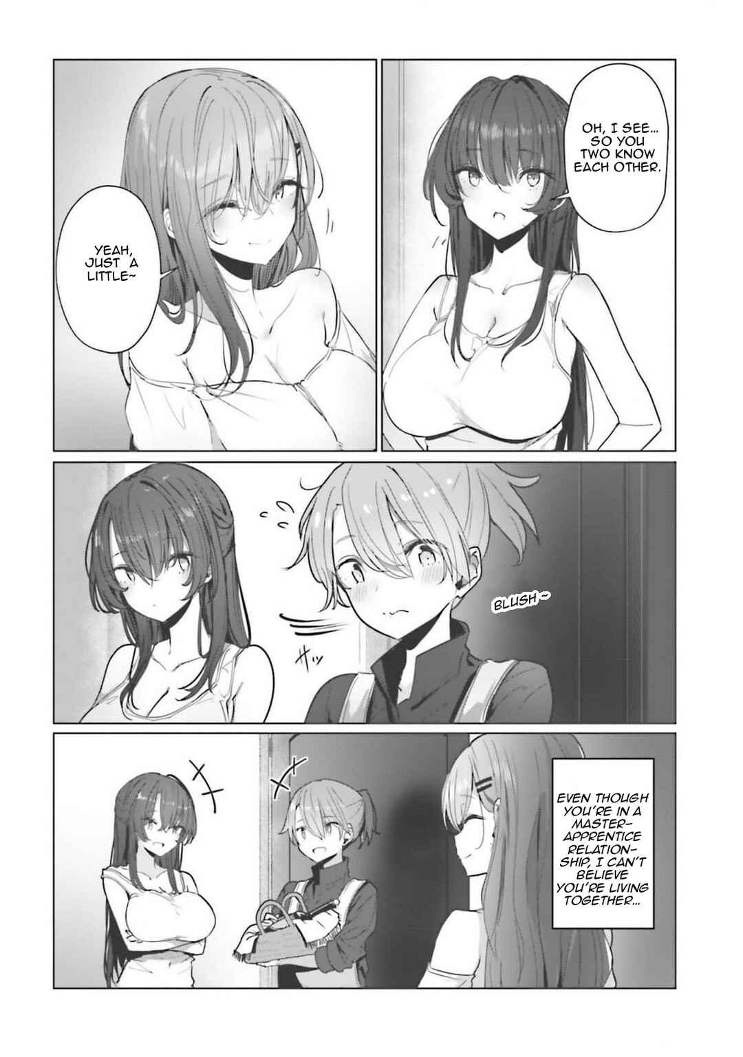 Doukyo Shiteiru Kensei no Onna Shishou ga Kawaisugite Mainichi Shiawase desu Chapter 5 - Page 11