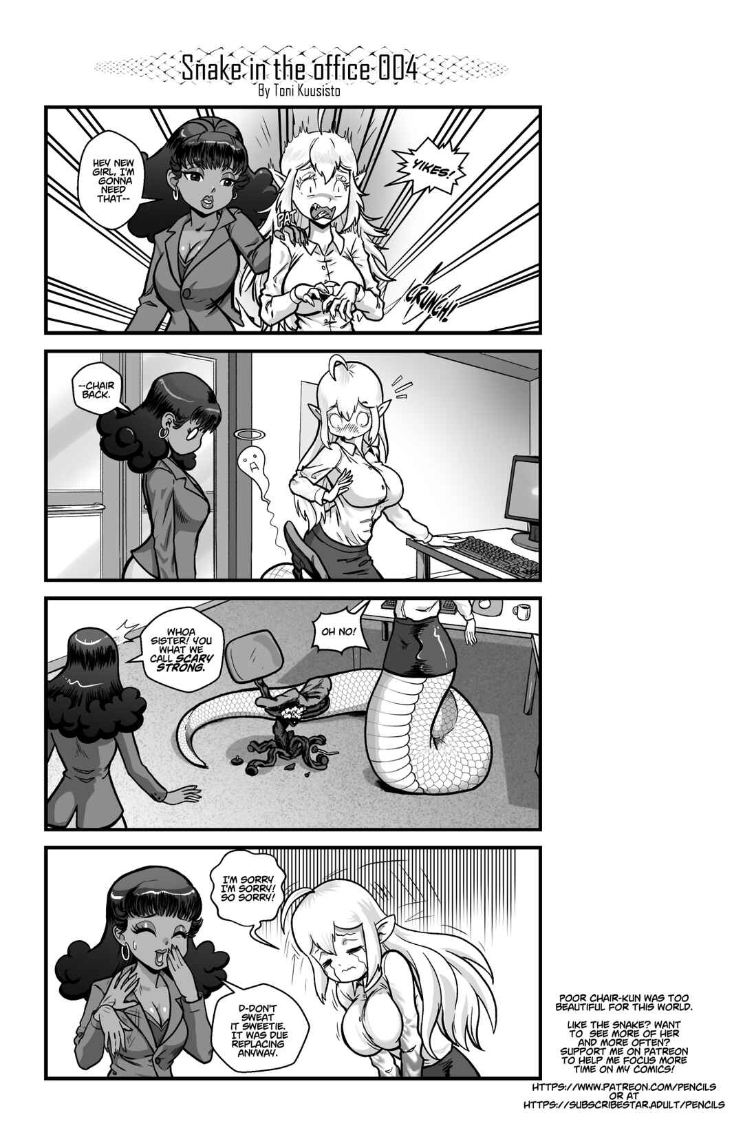 Snake in the Office Chapter 4 - Page 1