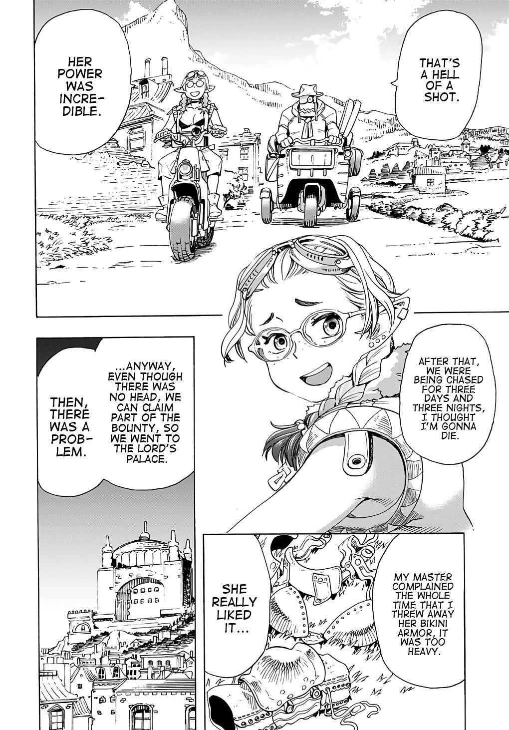 Elf to Bike to Teikoku Chiri Chousain to Chapter 10 - Page 14