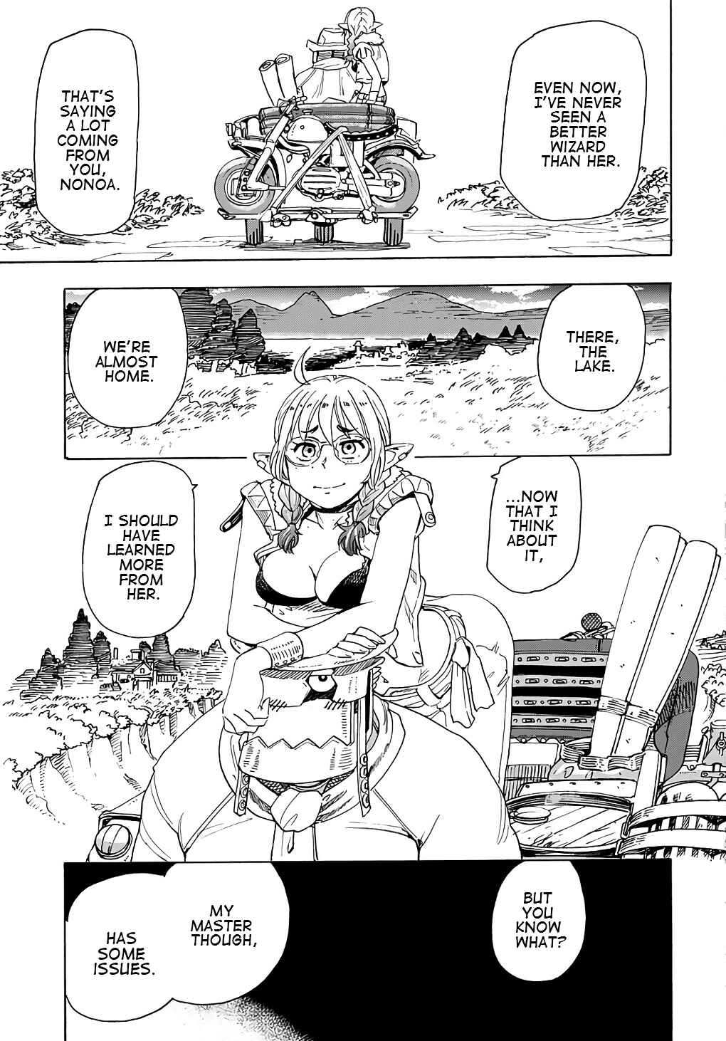 Elf to Bike to Teikoku Chiri Chousain to Chapter 10 - Page 3