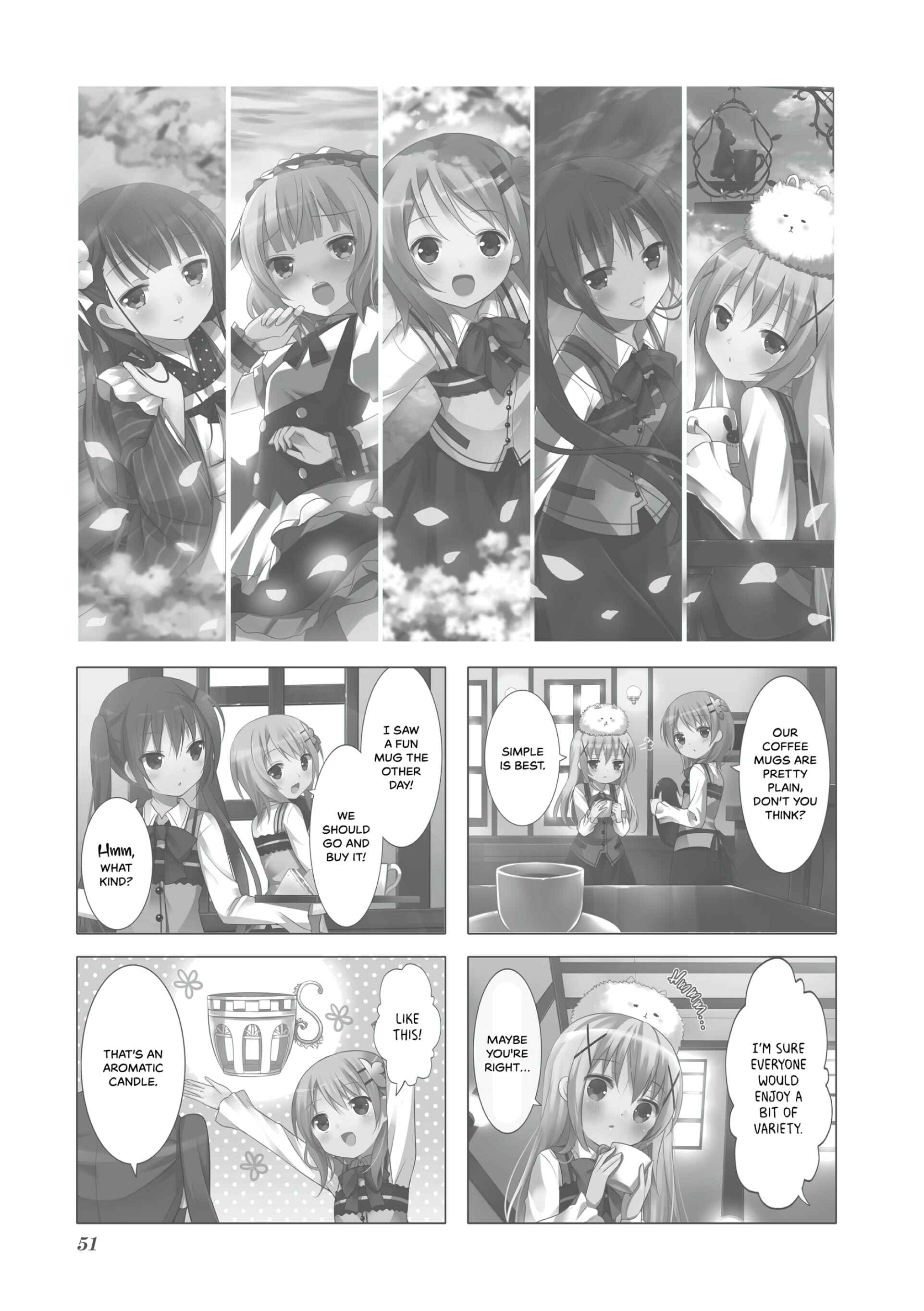 Gochuumon wa Usagi desu ka? Chapter 6 - Page 1