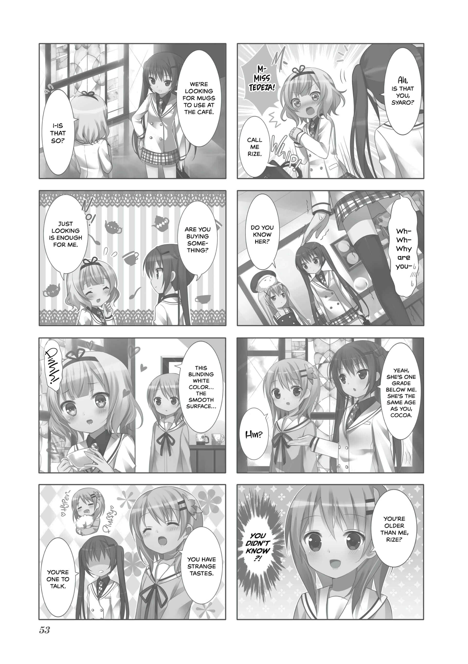 Gochuumon wa Usagi desu ka? Chapter 6 - Page 3
