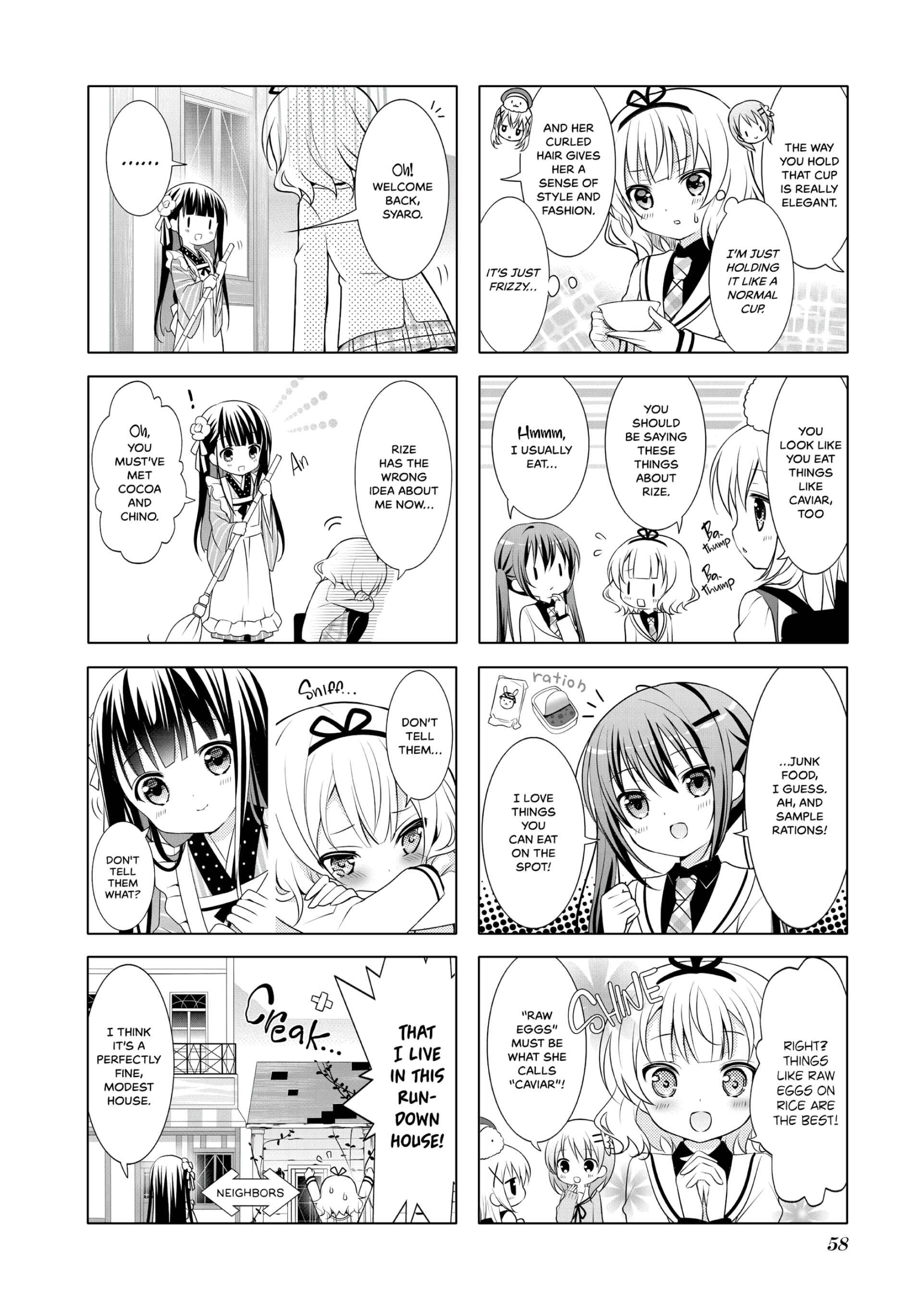 Gochuumon wa Usagi desu ka? Chapter 6 - Page 8