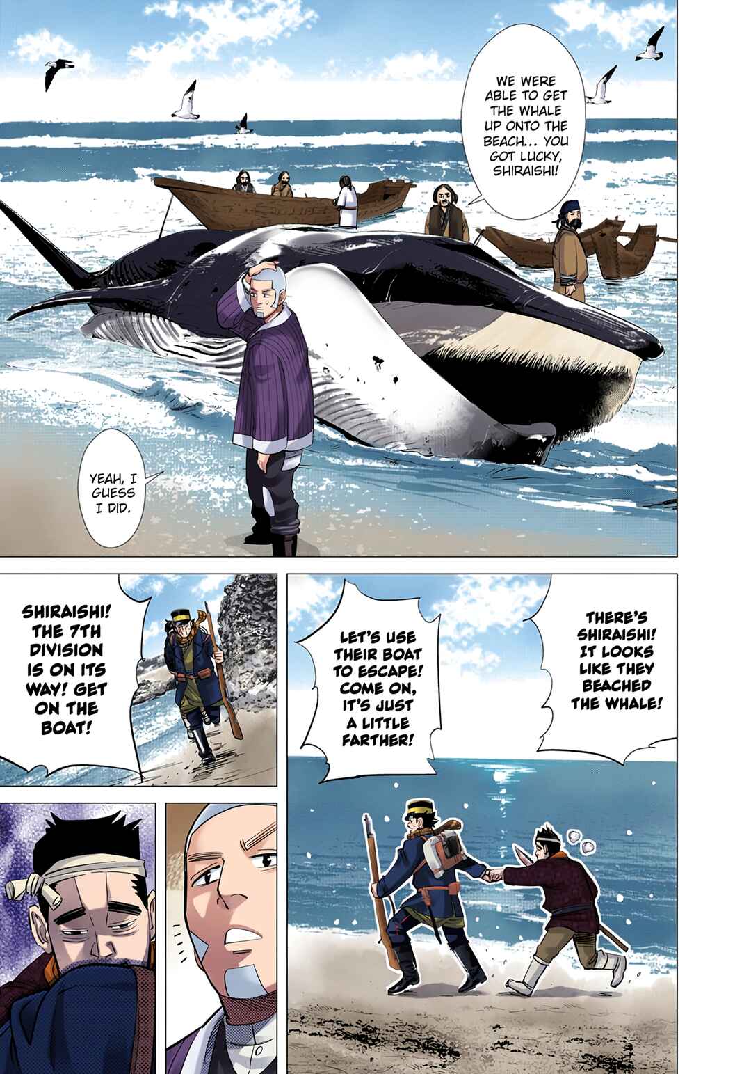 Golden Kamuy (Official Colored) Chapter 40 - Page 15