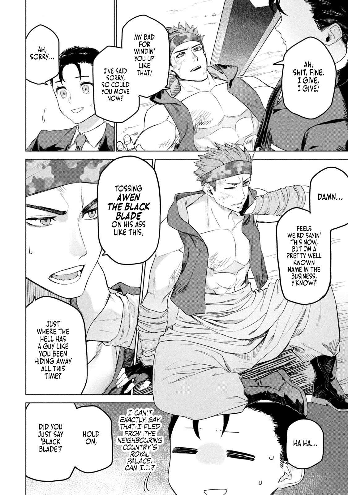 Wagamama Oujo ni Tsukaeta Bannou Shitsuji, Tonari no Teikoku de Saikyou no Gunjin ni Nariagari Musou Suru Chapter 1 - Page 36