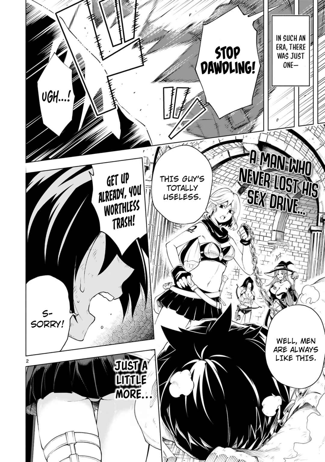 Tensei Shita Moto Dorei, Cheat Skill "Senpenbanka" de Saikyou Harem wo Tsukuru Chapter 1 - Page 5