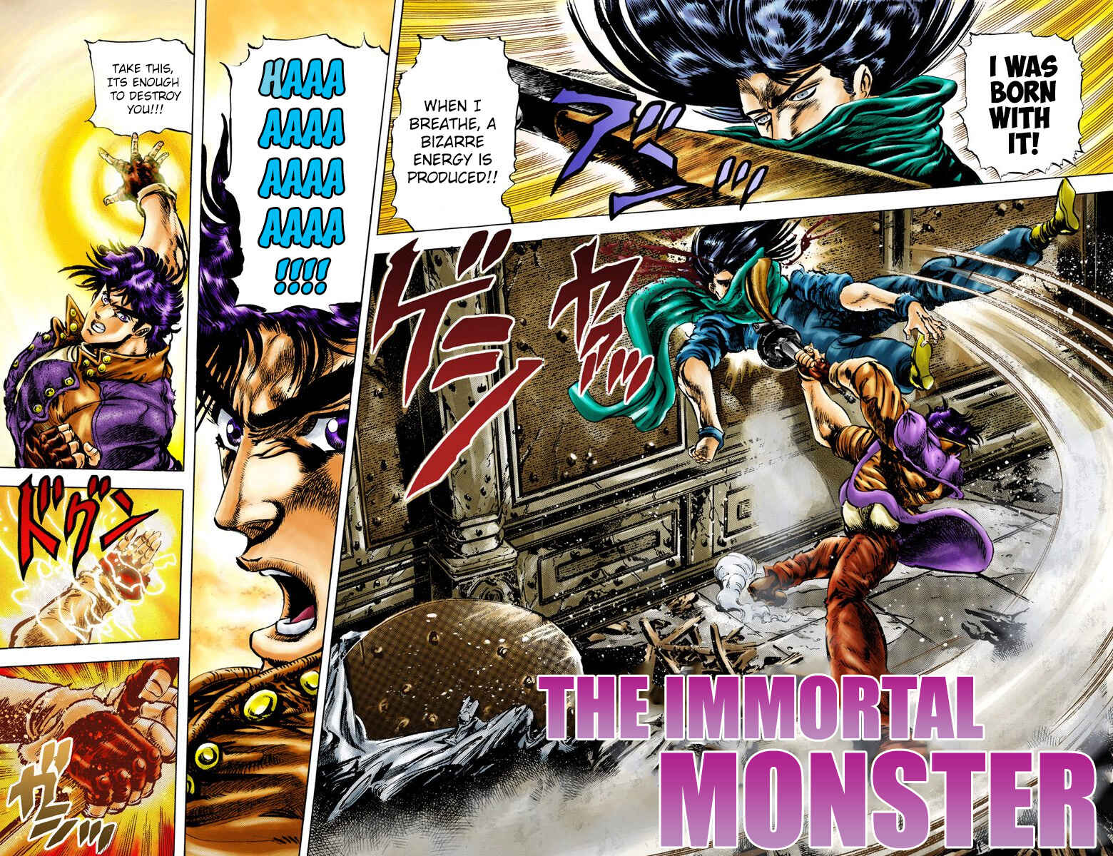 JoJo no Kimyou na Bouken: Part 2 - Sentou Chouryuu Color-ban Chapter 6 - Page 1