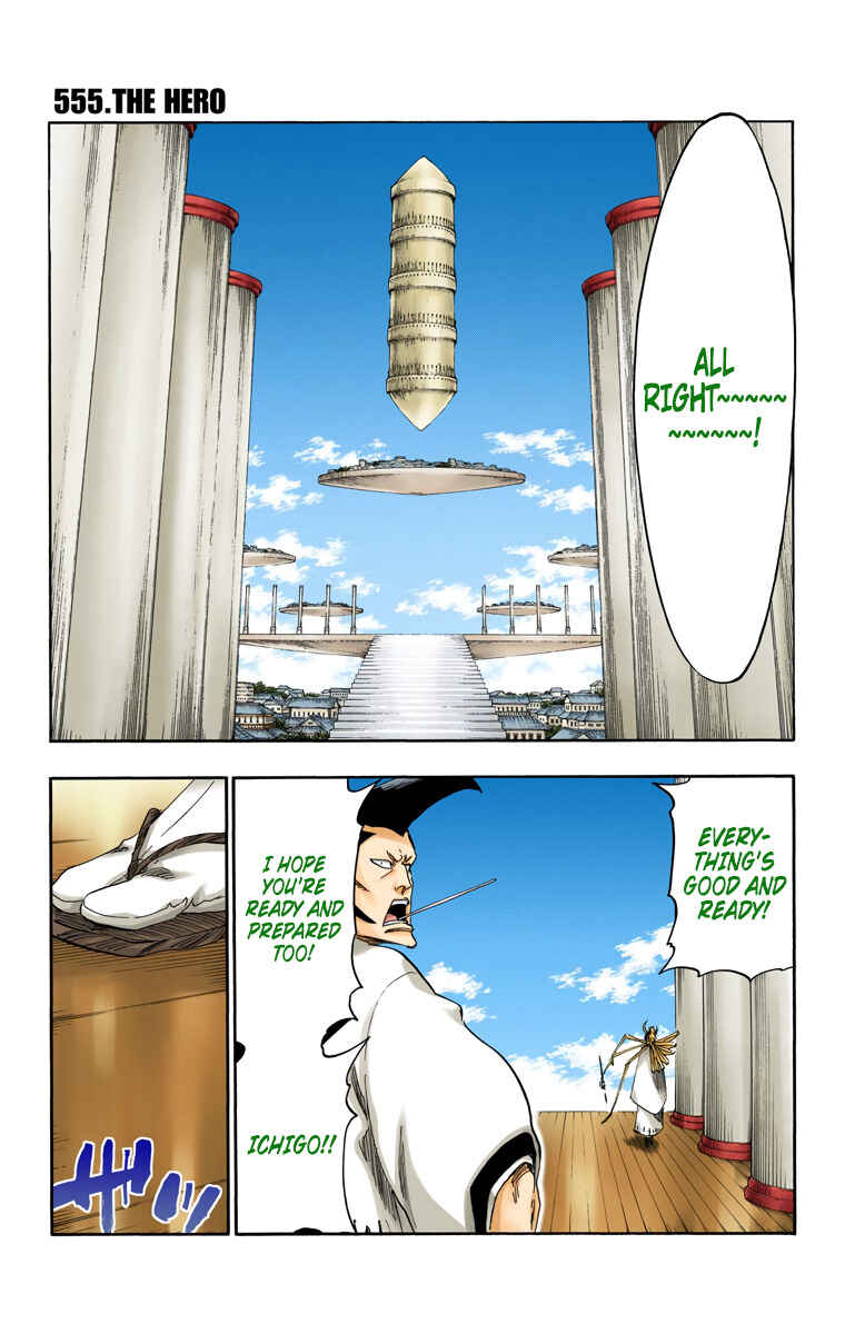 Bleach (Official Colored) Chapter 555 - Page 2