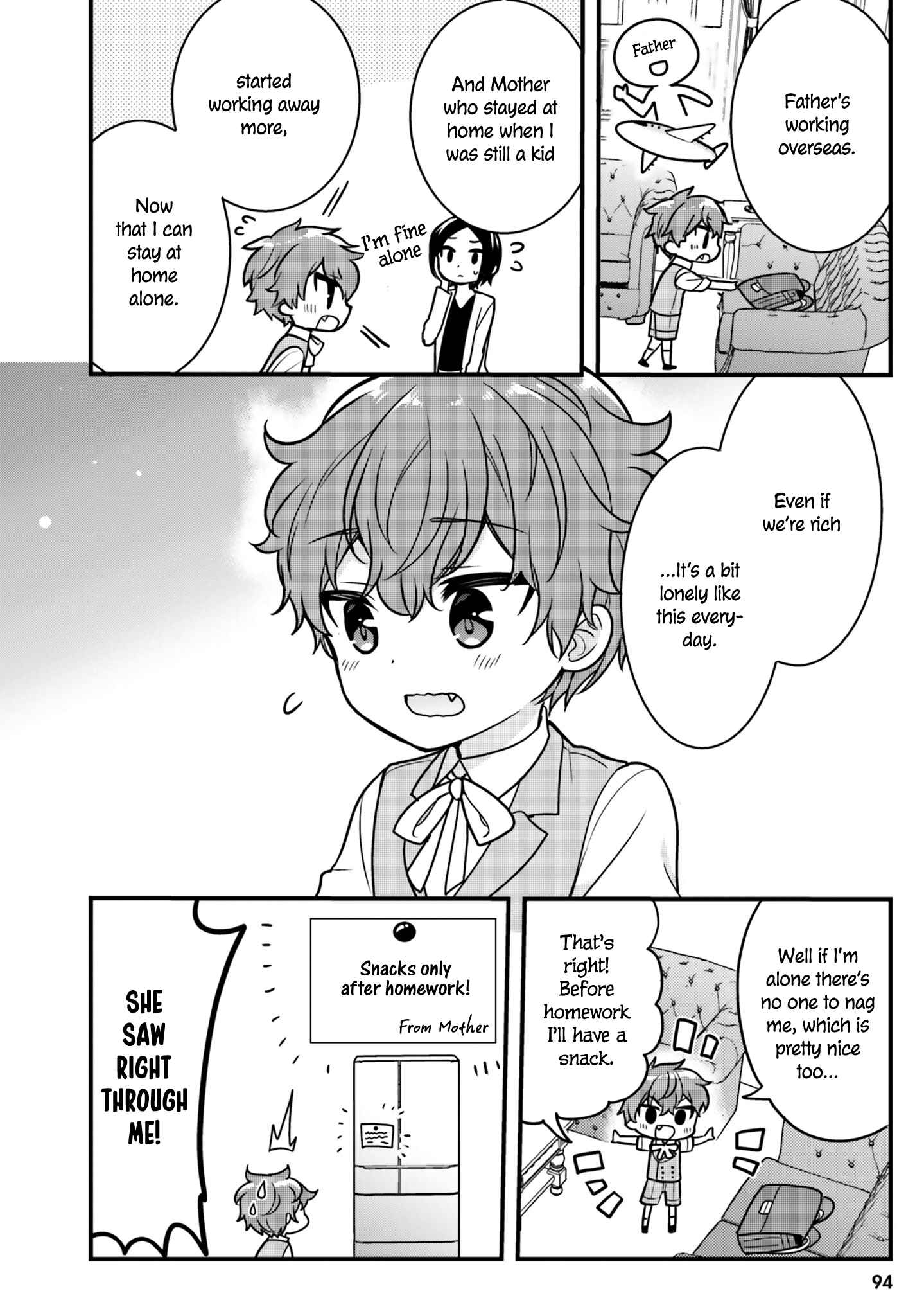 Tekito na Maid no Oneesan & Erasou de Ichizu na Botchan Chapter 8 - Page 4
