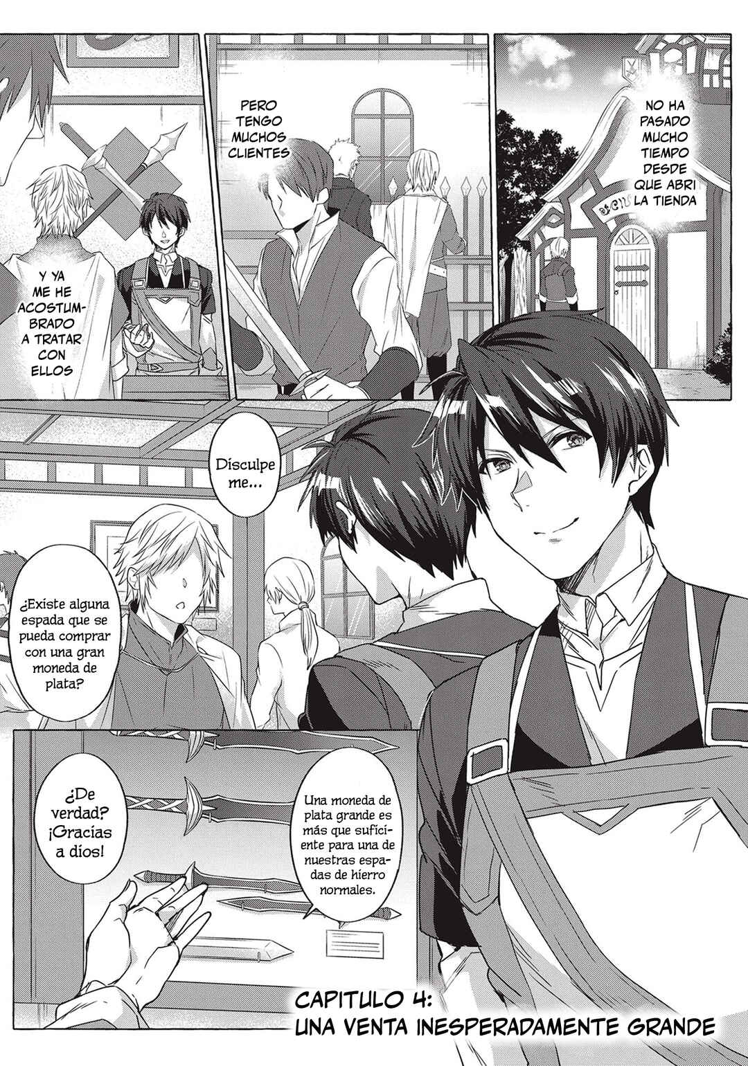 My [Repair] Skill Became a Versatile Cheat, So I Think I’ll Open a Weapon Shop Chapter 4 - Page 1