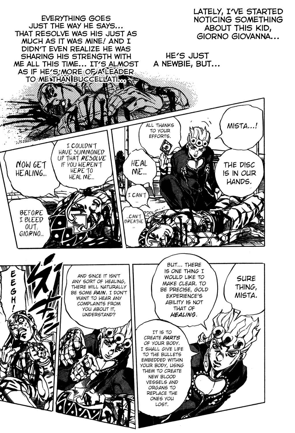 JoJo no Kimyou na Bouken: Part 5 - Ougon no Kaze Chapter 76 - Page 14