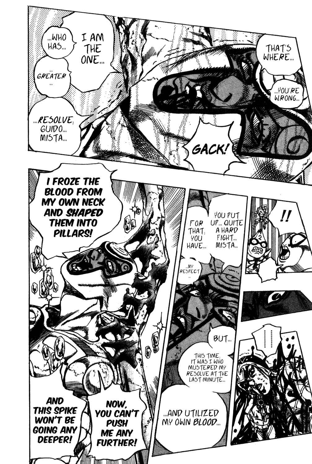 JoJo no Kimyou na Bouken: Part 5 - Ougon no Kaze Chapter 76 - Page 9