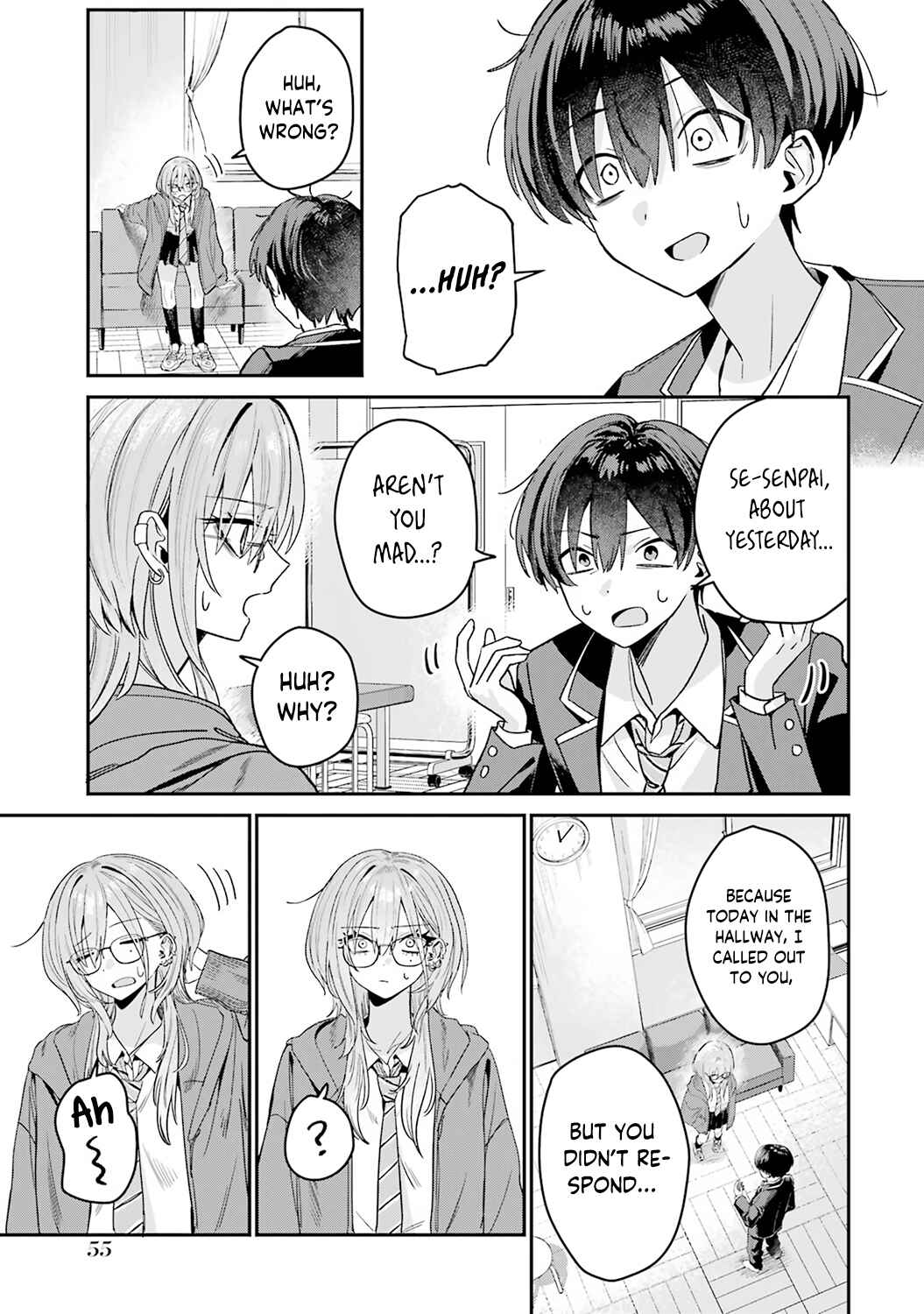 Haimiya-senpai wa Kowakute Kawaii Chapter 6 - Page 8