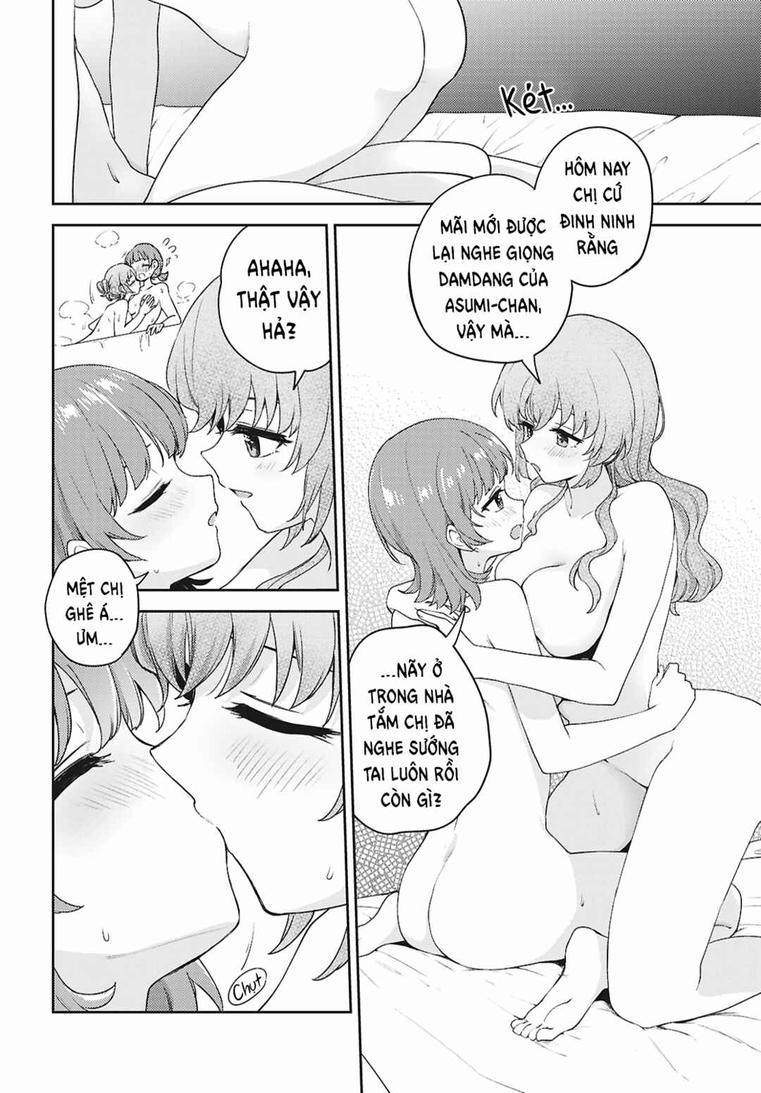 Asumi-chan wa Les Fuuzoku ni Kyoumi ga Arimasu! Chapter 33 - Page 12