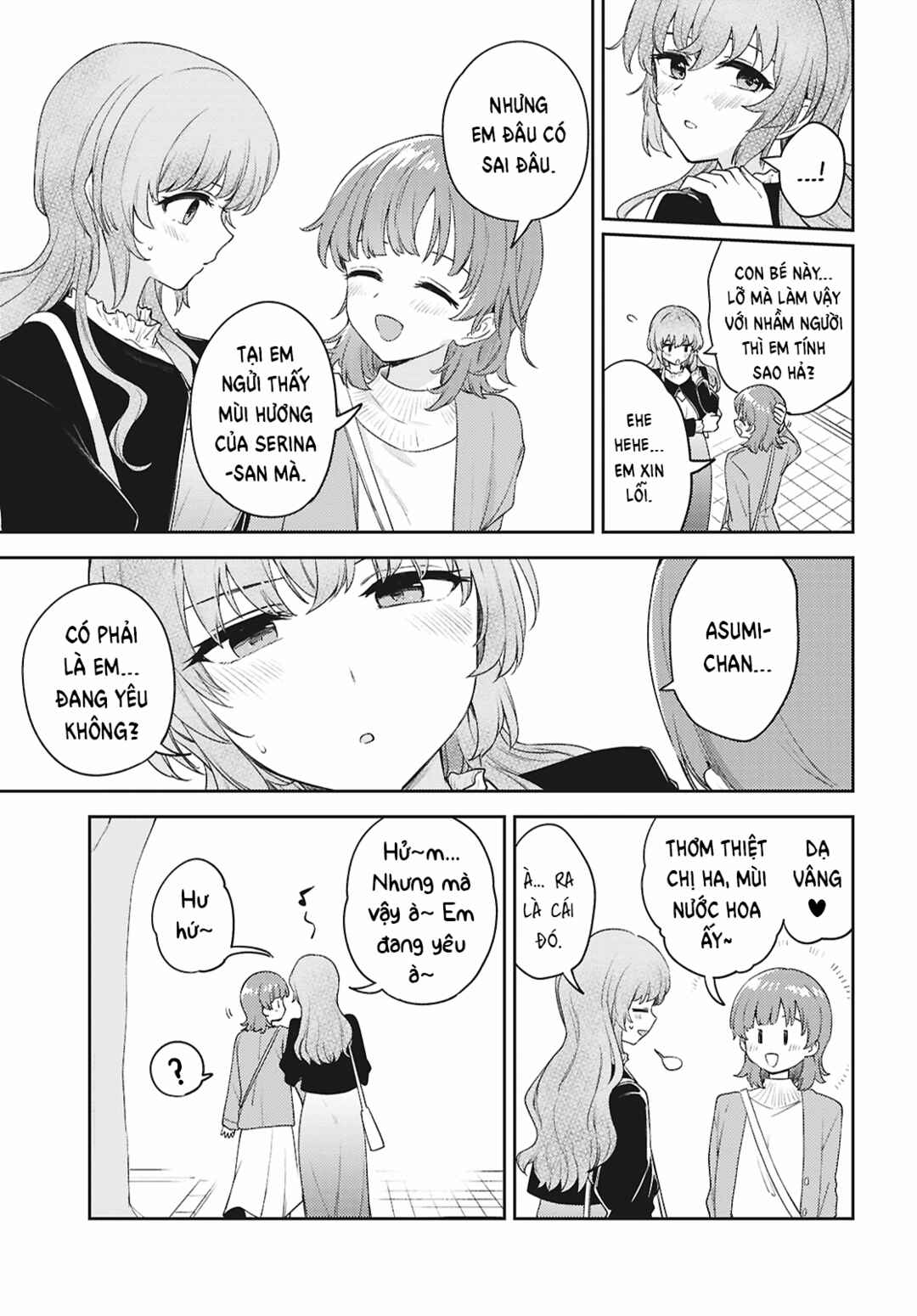 Asumi-chan wa Les Fuuzoku ni Kyoumi ga Arimasu! Chapter 33 - Page 7