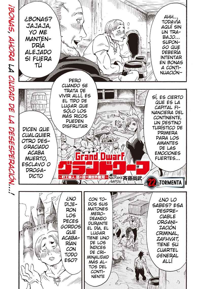 Grand Dwarf ~Machi Kou Shokunin, Takumi no Waza de Isekai Musou~ Chapter 22 - Page 1