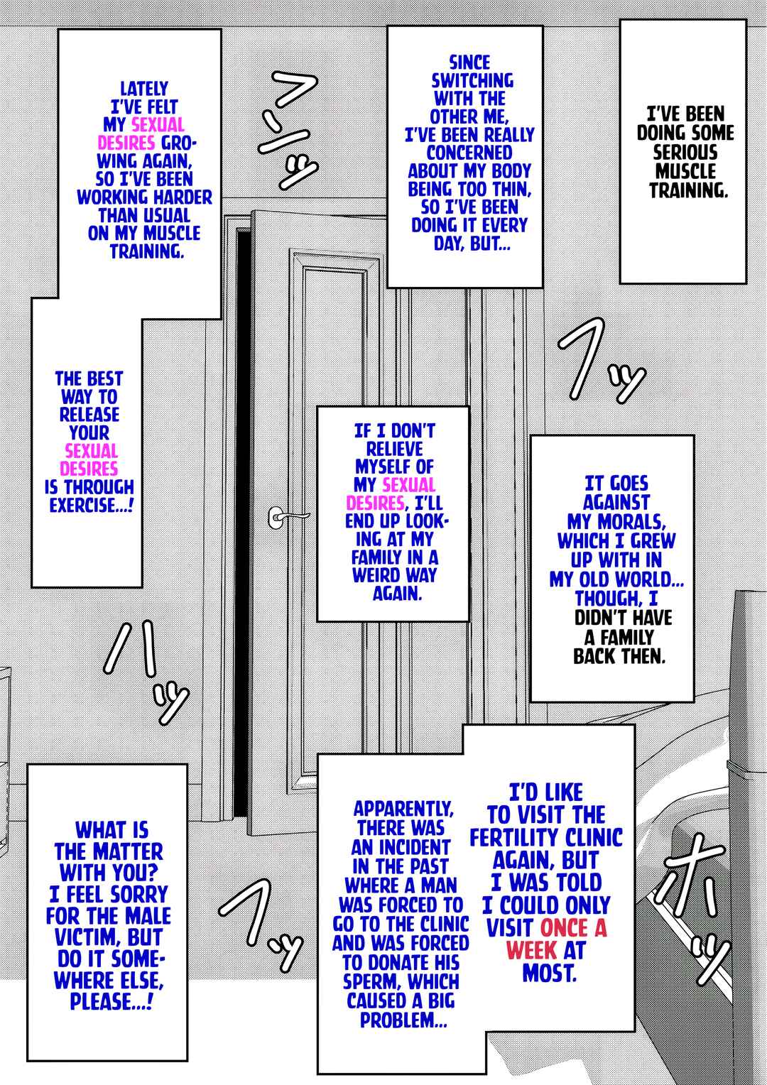 Danjo-hi 1:39 no Heikou Sekai wa Omoi no Hoka Futsuu Chapter 28 - Page 1