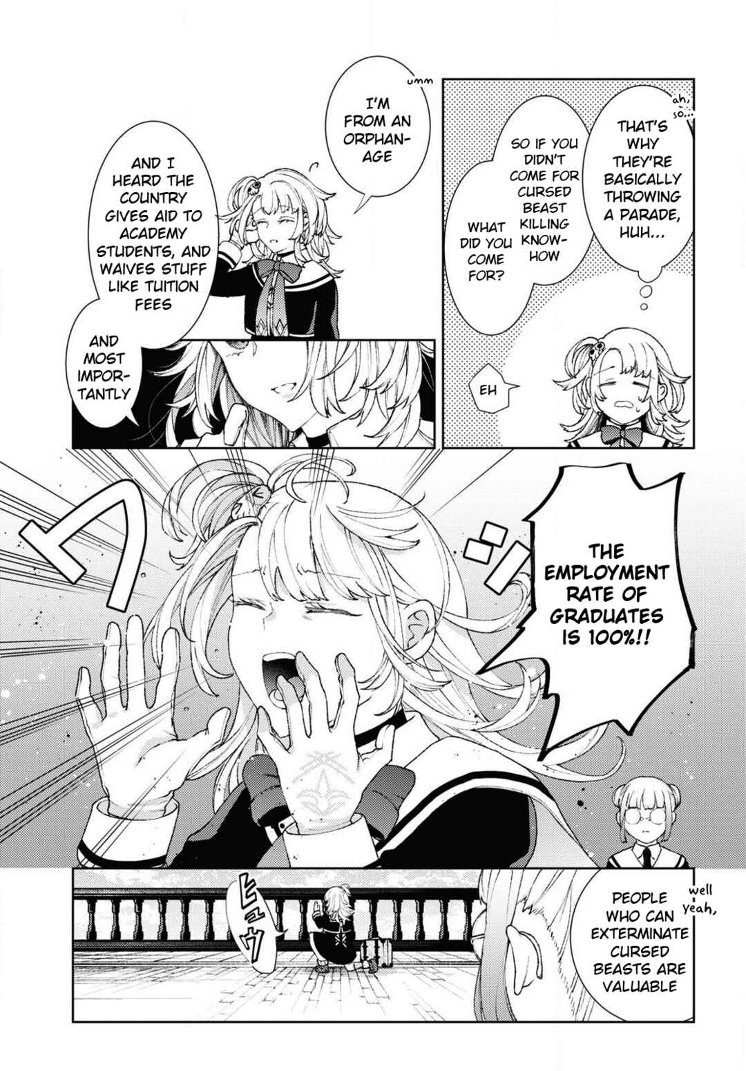 Shikabane Shoujo to Ai ga Omoi Sei-kishi no Toubatsu Gakuen Life Chapter 1 - Page 12