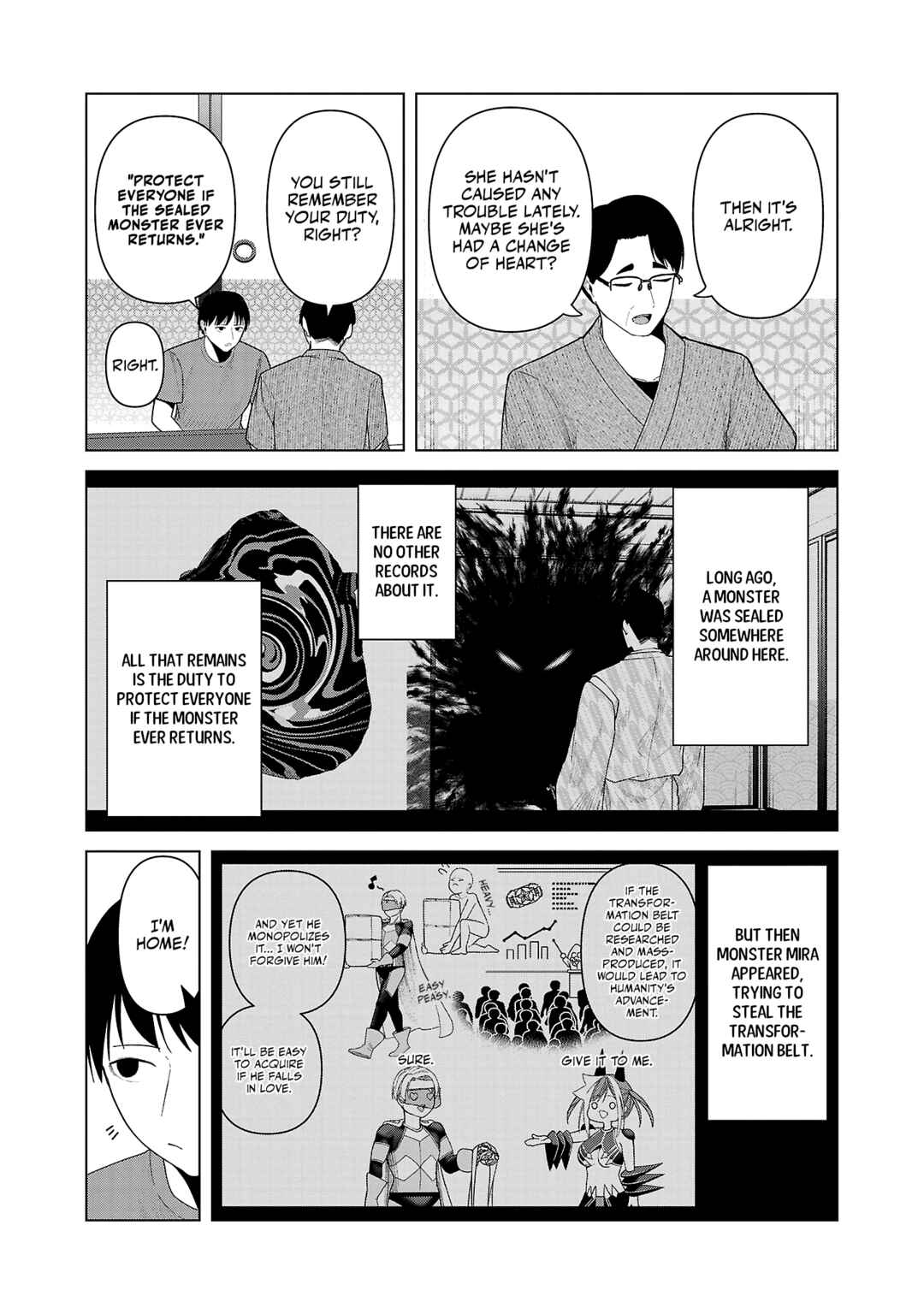 Kaijin Mira no Dai-2 Keitai ga Kawaisugiru Chapter 37 - Page 3