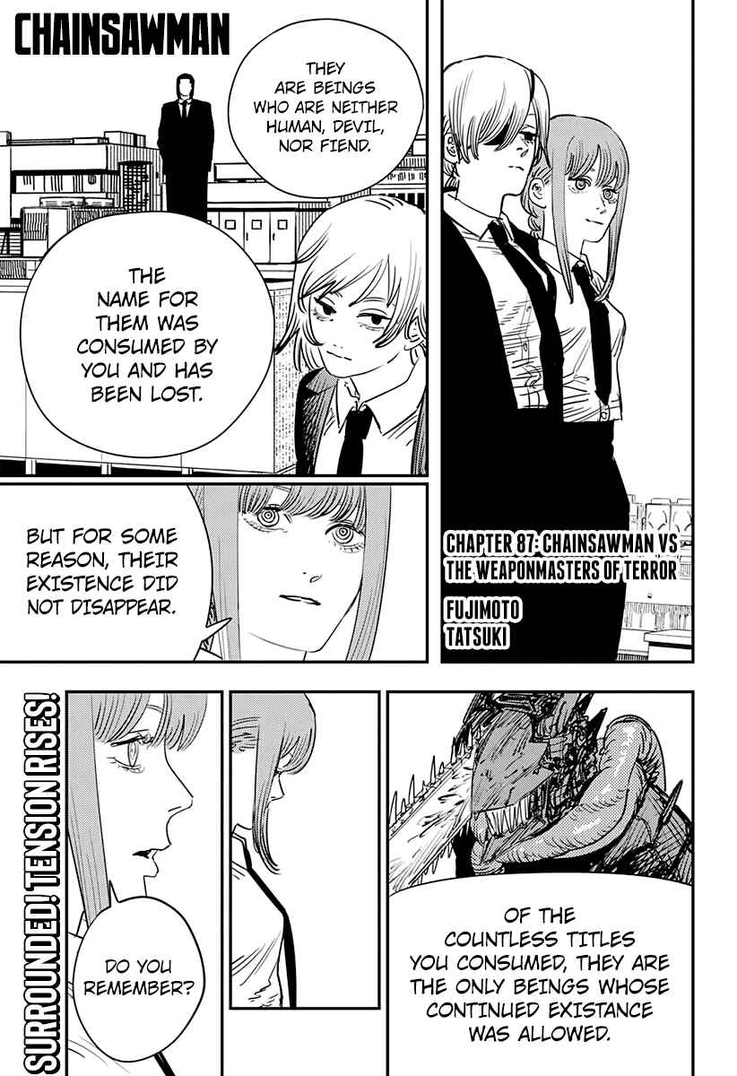 Chainsaw Man Chapter 87 - Page 1