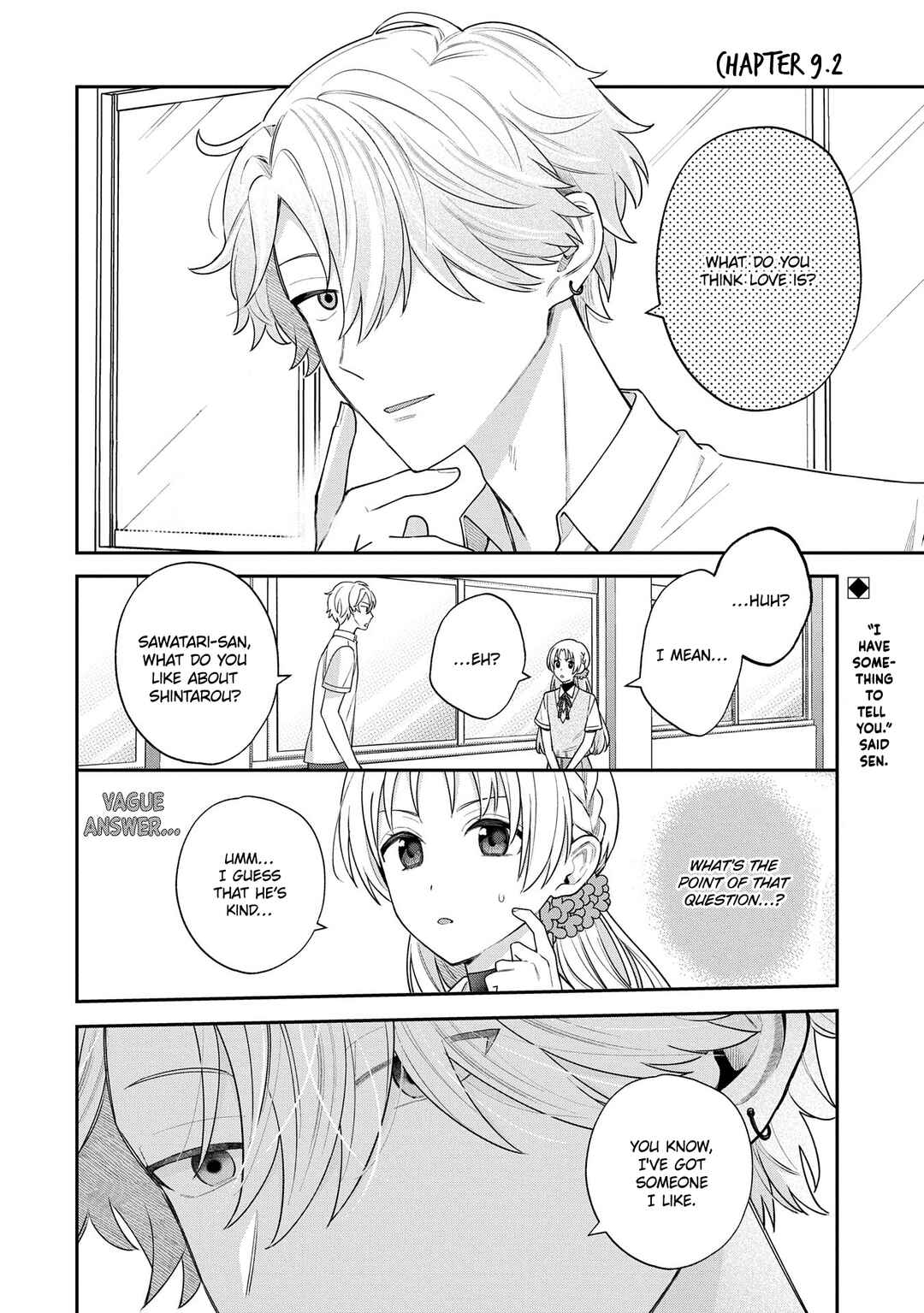 Inaho-kun wa Nise Kanojo no Hazu na no ni Chapter 9.2 - Page 1