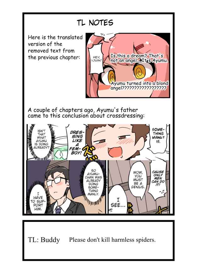 Jitaku de Natural ni Josou-suru Danshi Chapter 38.1 - Page 5