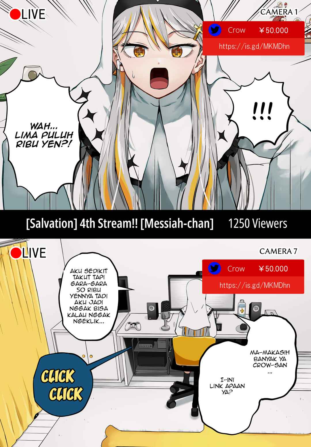 Kyuusai Kei Vtterer ✟ Messiah-chan Chapter 22 - Page 2