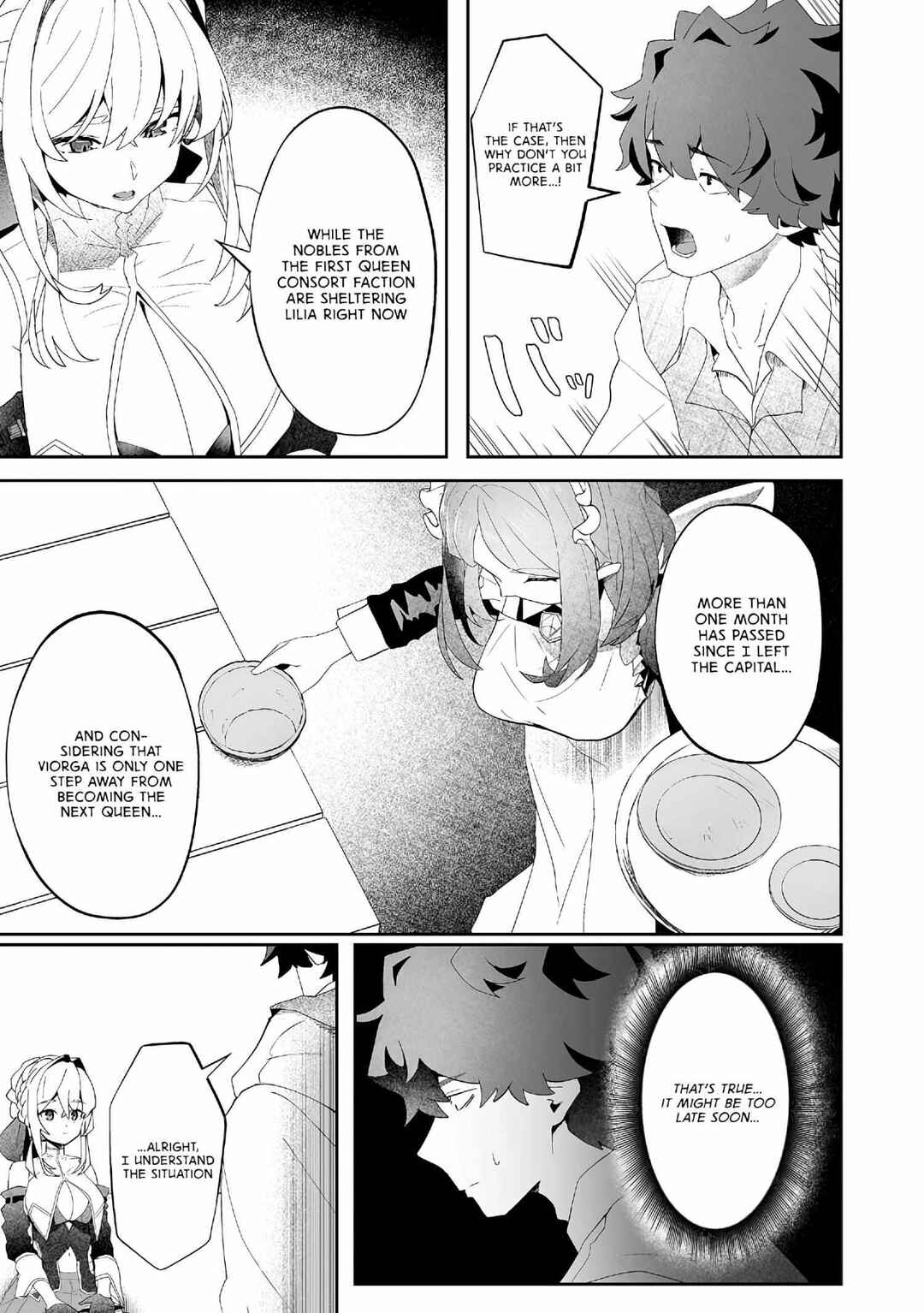 Makutsu no Ou ~Yomei Ikkagetsu no Doutei, Mahou Shoujo Harem wo Kizuite Ou e Kunrinsu~ Chapter 8 - Page 8