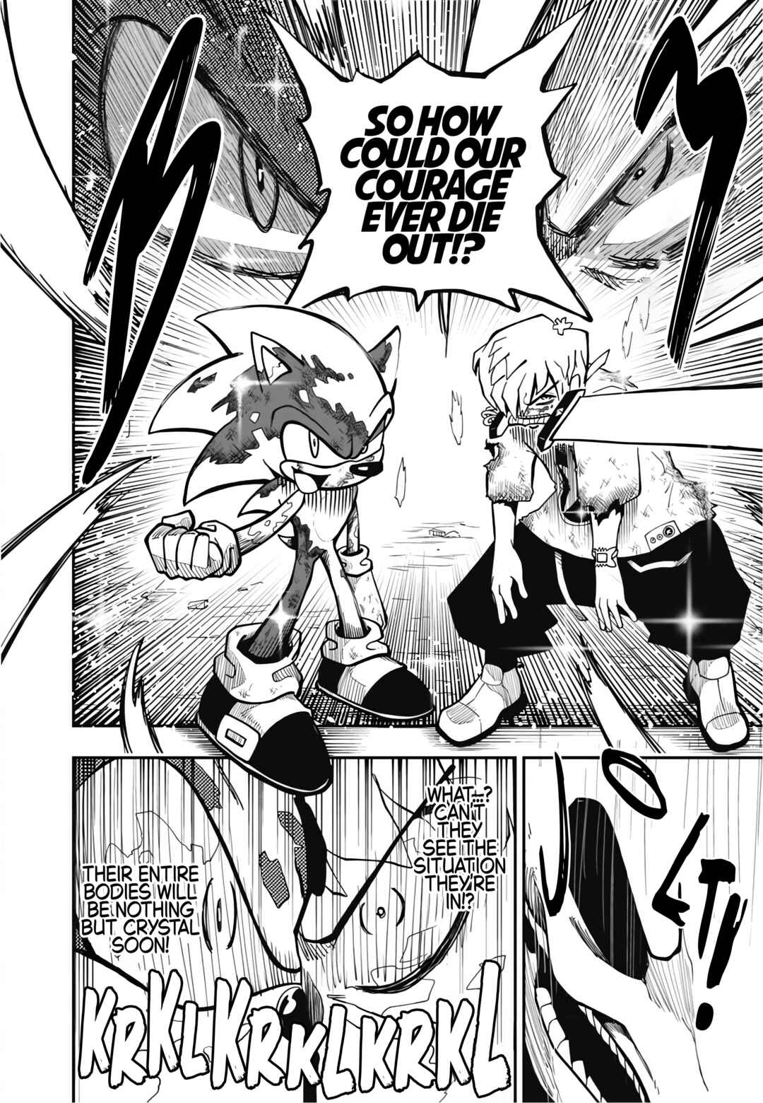 Sonic to Yuuki no Tsurugi Chapter 12 - Page 14