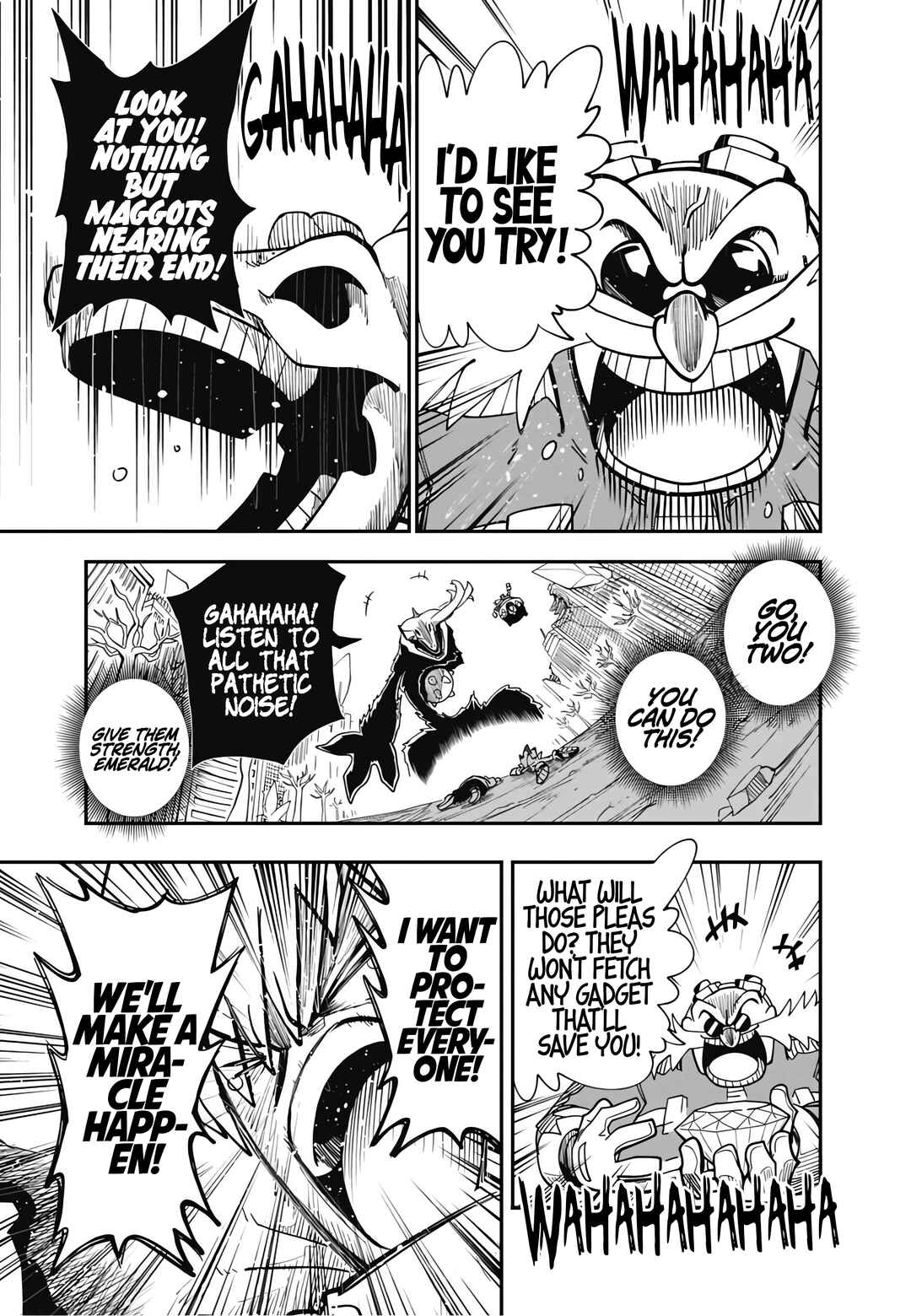 Sonic to Yuuki no Tsurugi Chapter 12 - Page 21